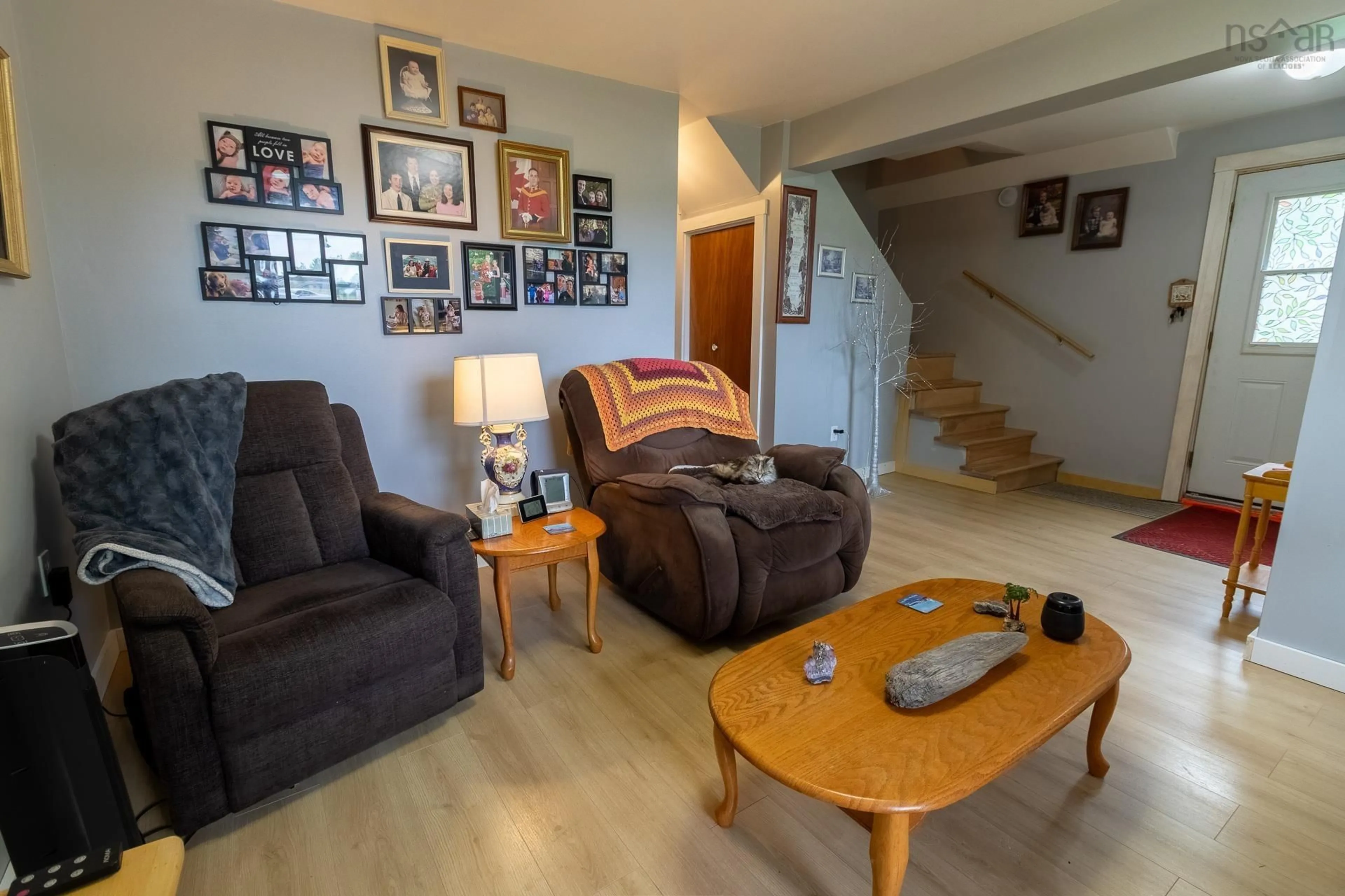 Living room with furniture, unknown for Buchanan Rd #178, South Berwick Nova Scotia B0P 1E0