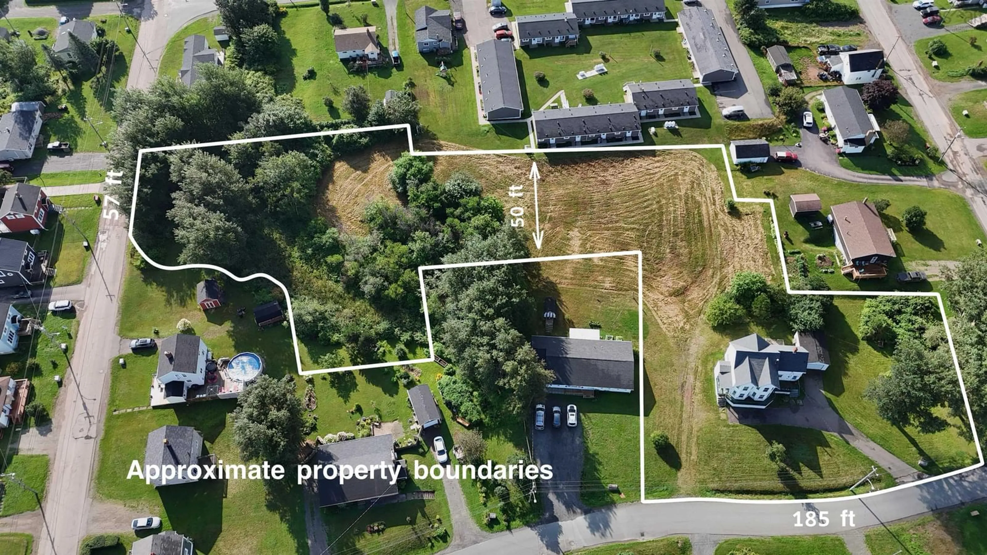 A pic from outside/outdoor area/front of a property/back of a property/a pic from drone, street for 88 Church St, Inverness Nova Scotia B0E 1N0