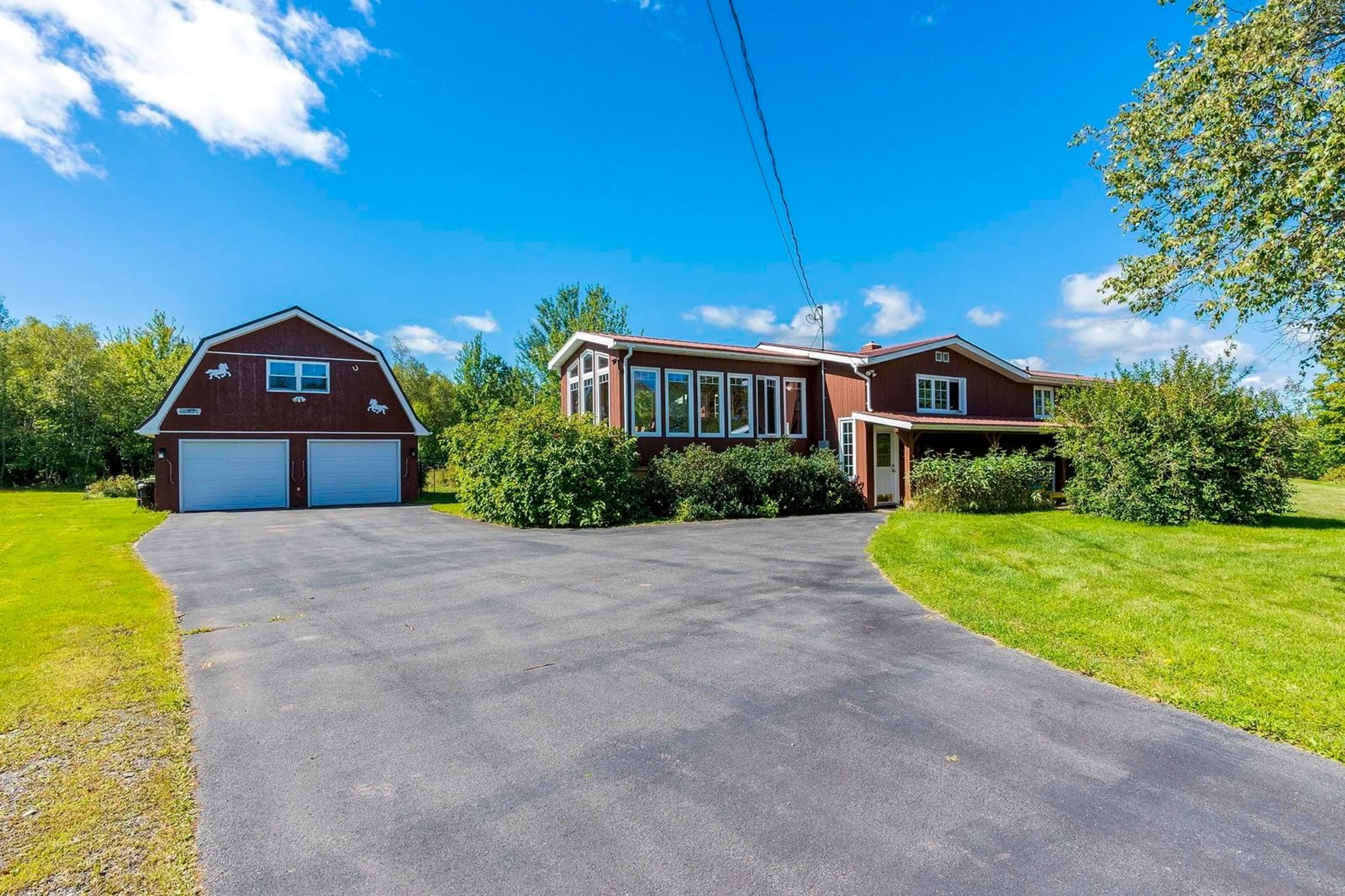 A pic from outside/outdoor area/front of a property/back of a property/a pic from drone, street for 143 Oliver Rd, Hazel Glen Nova Scotia B0K 2A0