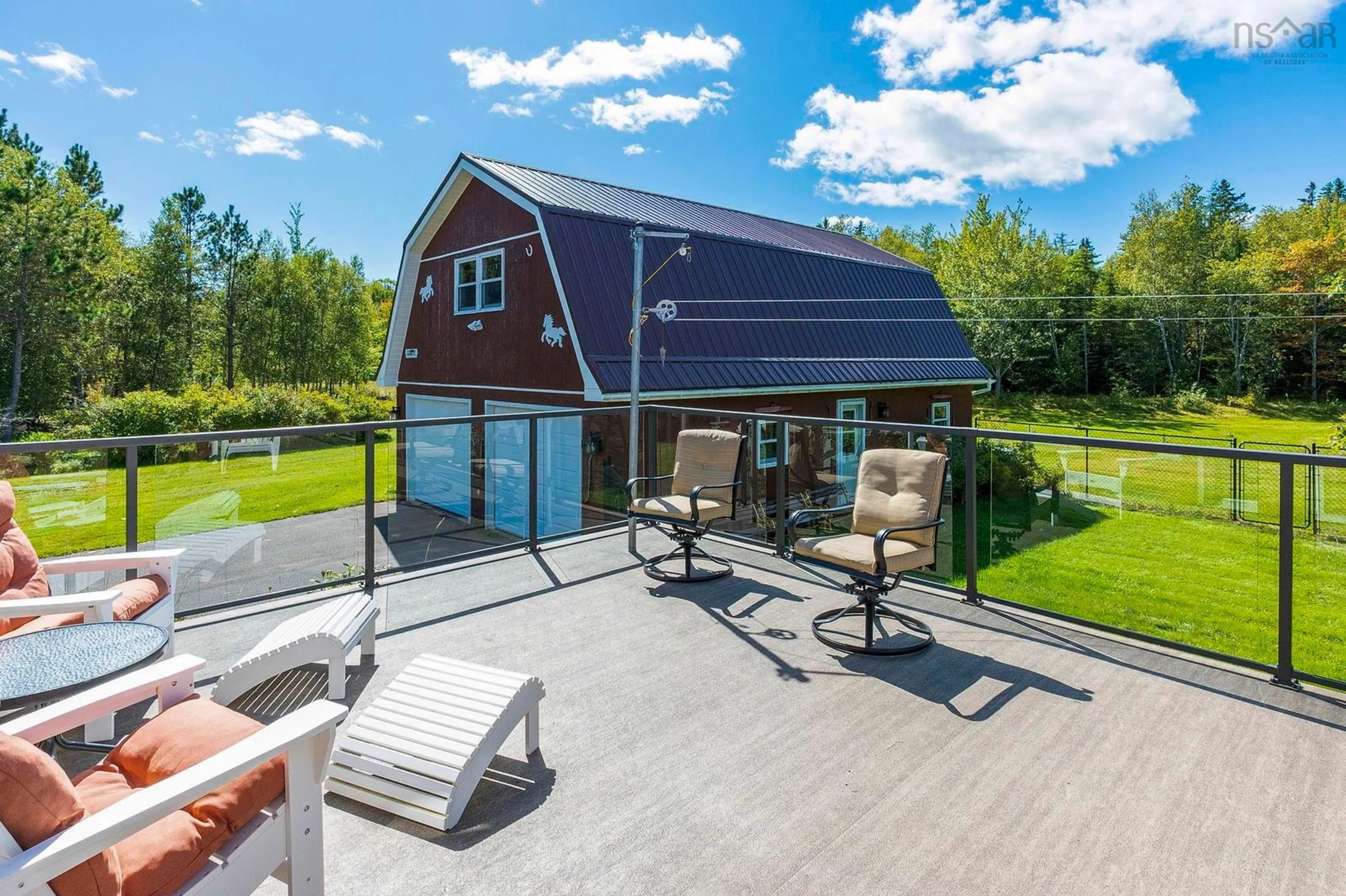A pic from outside/outdoor area/front of a property/back of a property/a pic from drone, unknown for 143 Oliver Rd, Hazel Glen Nova Scotia B0K 2A0