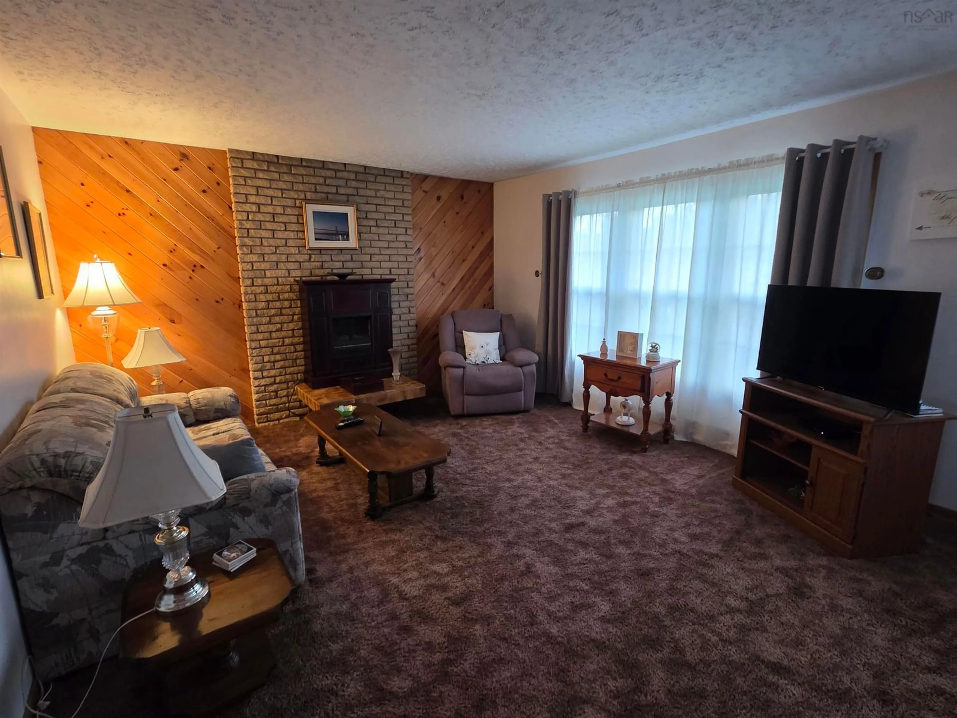 Living room with furniture, unknown for 1856 West Branch Rd, Welsford Nova Scotia B0K 1N0