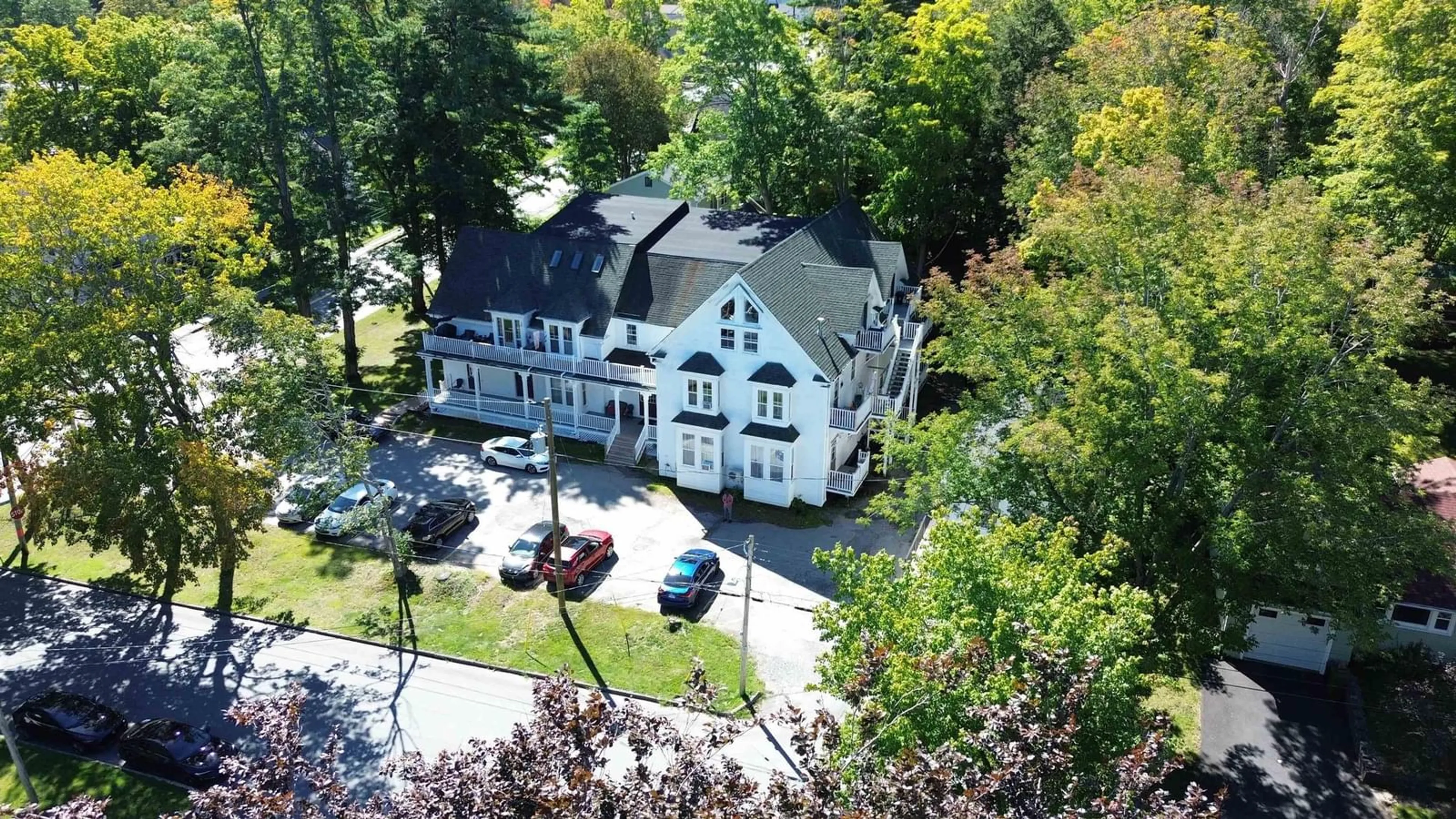 A pic from outside/outdoor area/front of a property/back of a property/a pic from drone, street for 11 Churchill St, Bridgewater Nova Scotia B4V 1R8