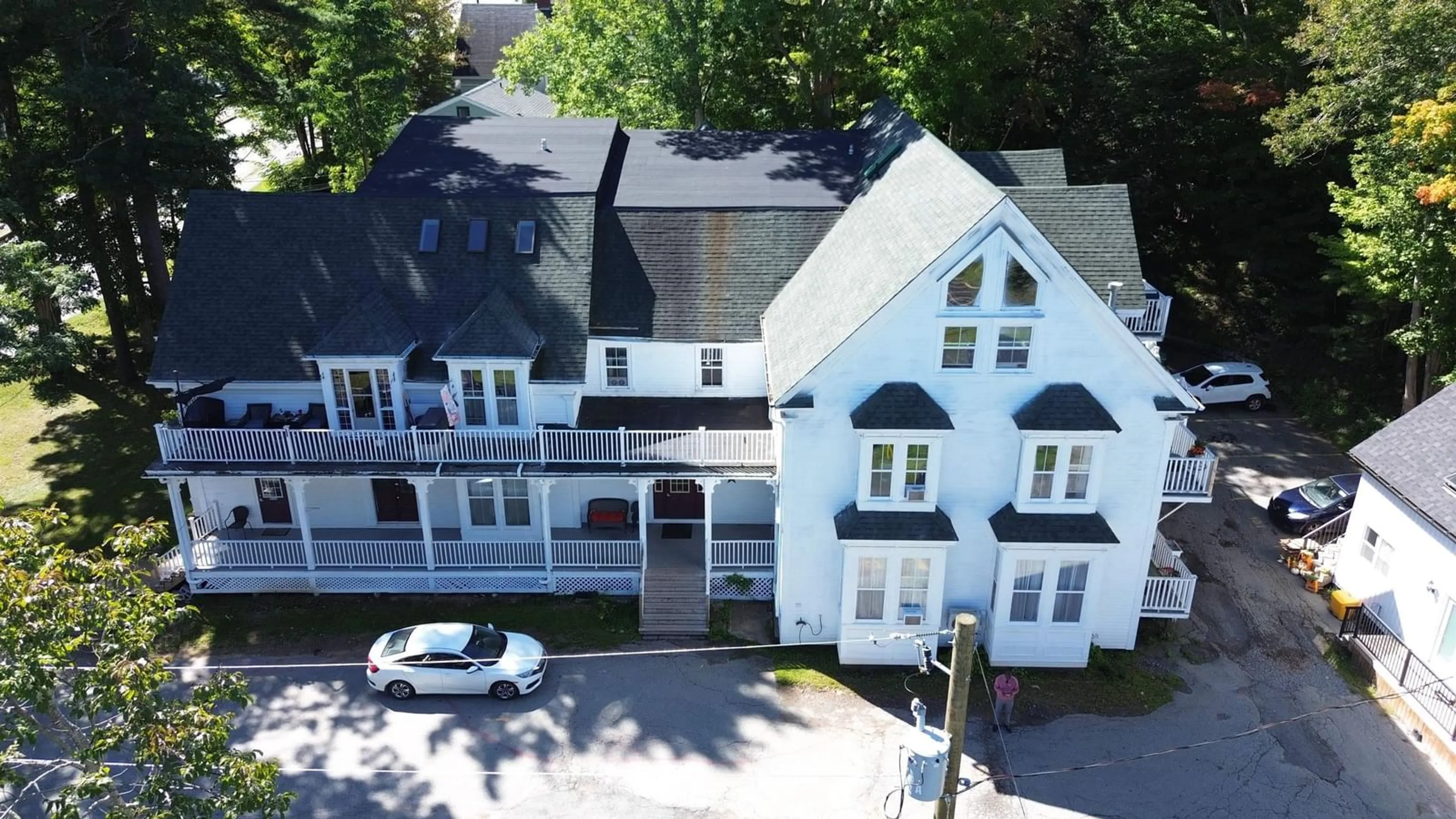 A pic from outside/outdoor area/front of a property/back of a property/a pic from drone, unknown for 11 Churchill St, Bridgewater Nova Scotia B4V 1R8