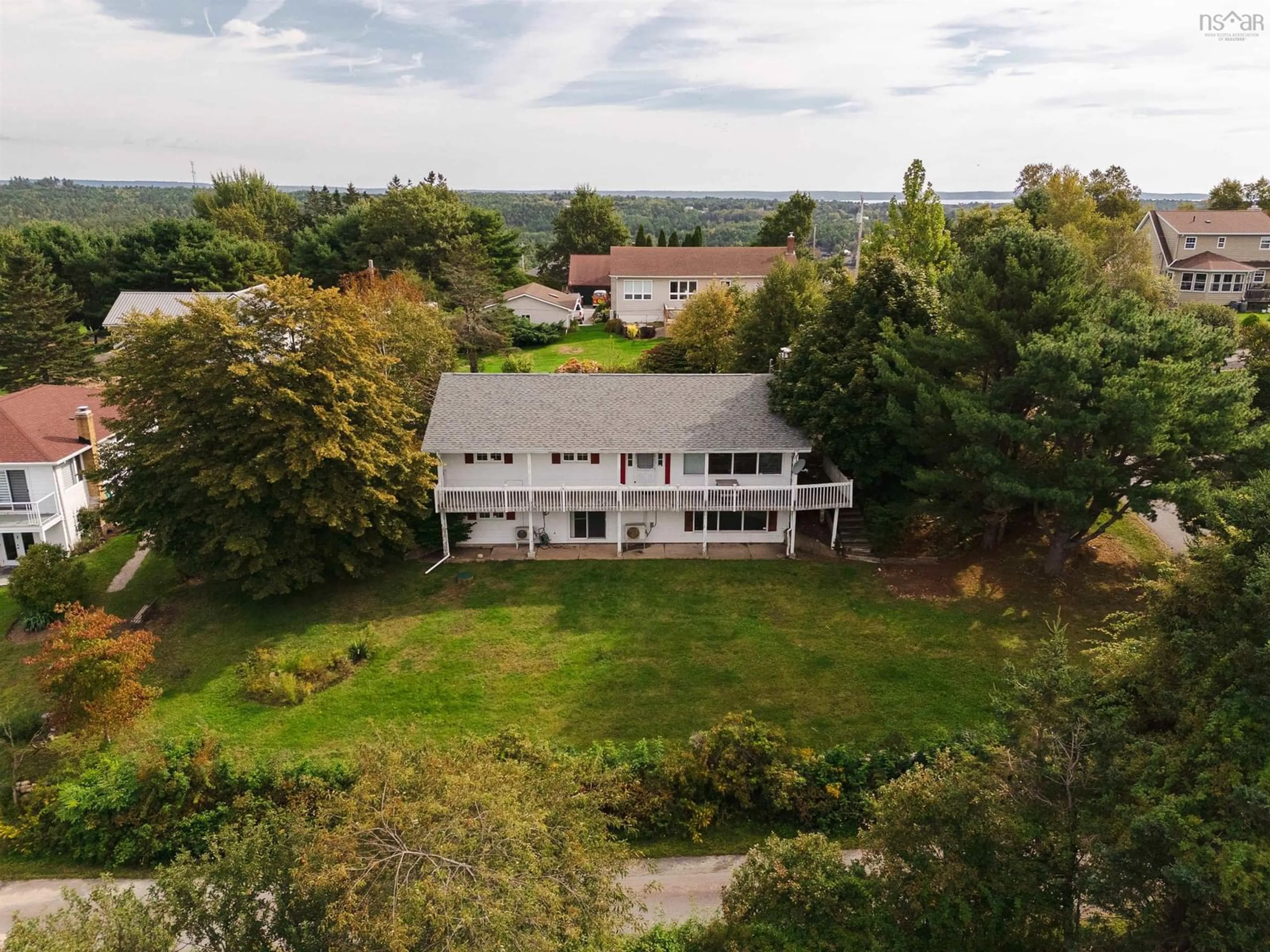 A pic from outside/outdoor area/front of a property/back of a property/a pic from drone, mountain view for 28 Oakview Dr, Chester Nova Scotia B0J 1J0