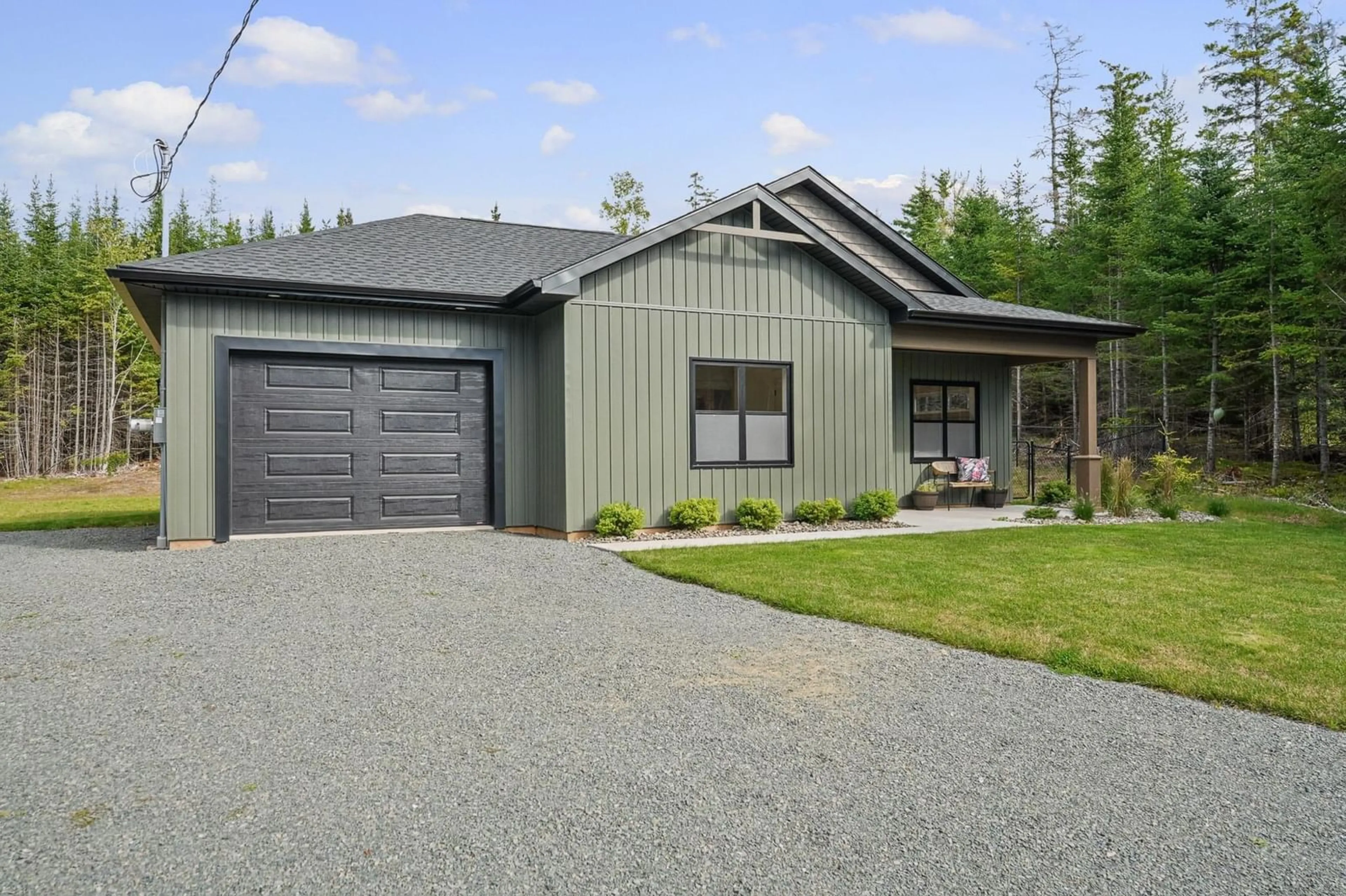 Home with vinyl exterior material, street for 680 Kennedy Rd, Hilden Nova Scotia B0N 1C0