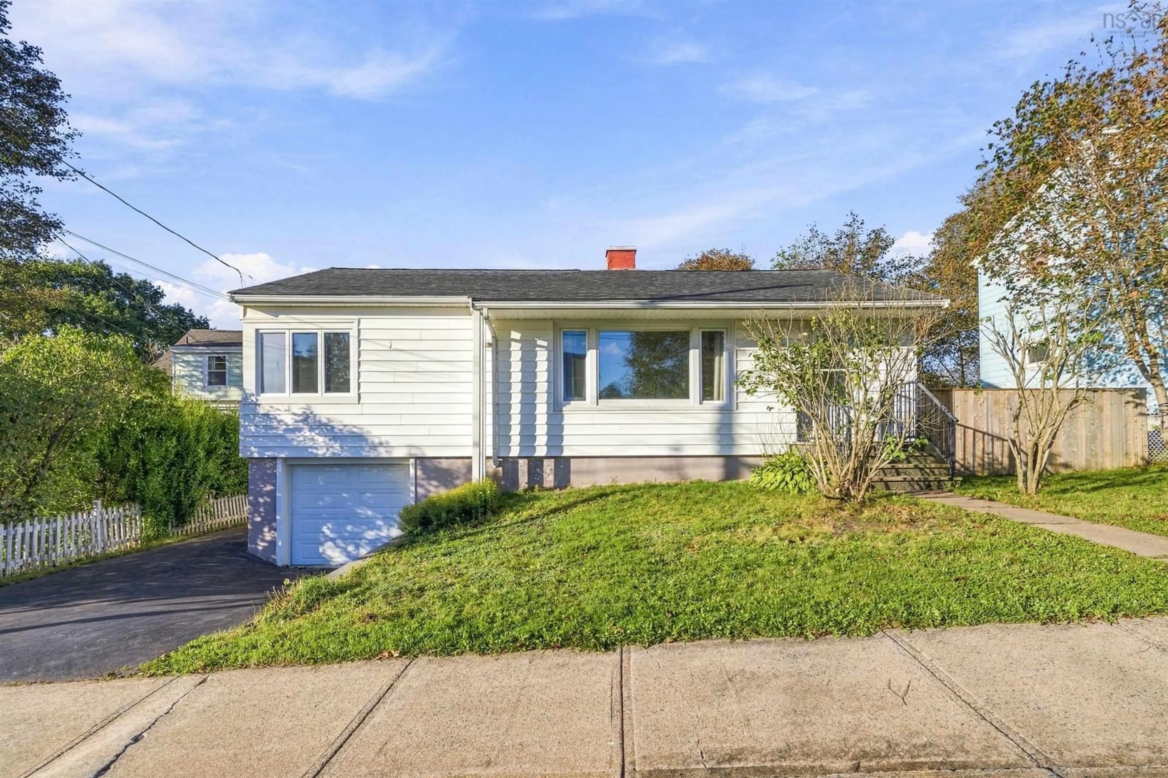 Home with vinyl exterior material, street for 6881 Vaughan Ave, Halifax Nova Scotia B3L 2L9