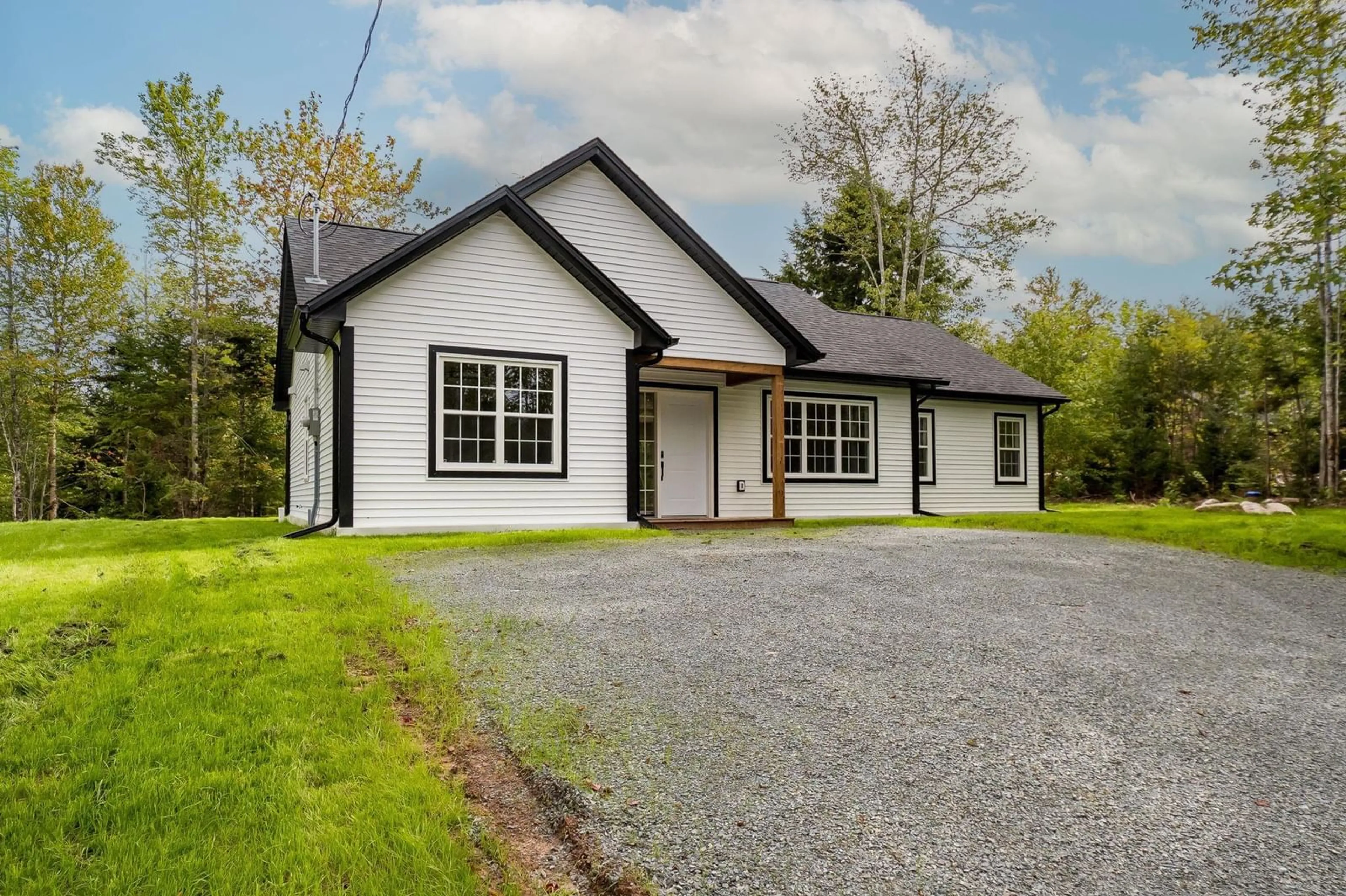 A pic from outside/outdoor area/front of a property/back of a property/a pic from drone, street for 20 Paces Lake Dr, Musquodoboit Harbour Nova Scotia B0J 2L0
