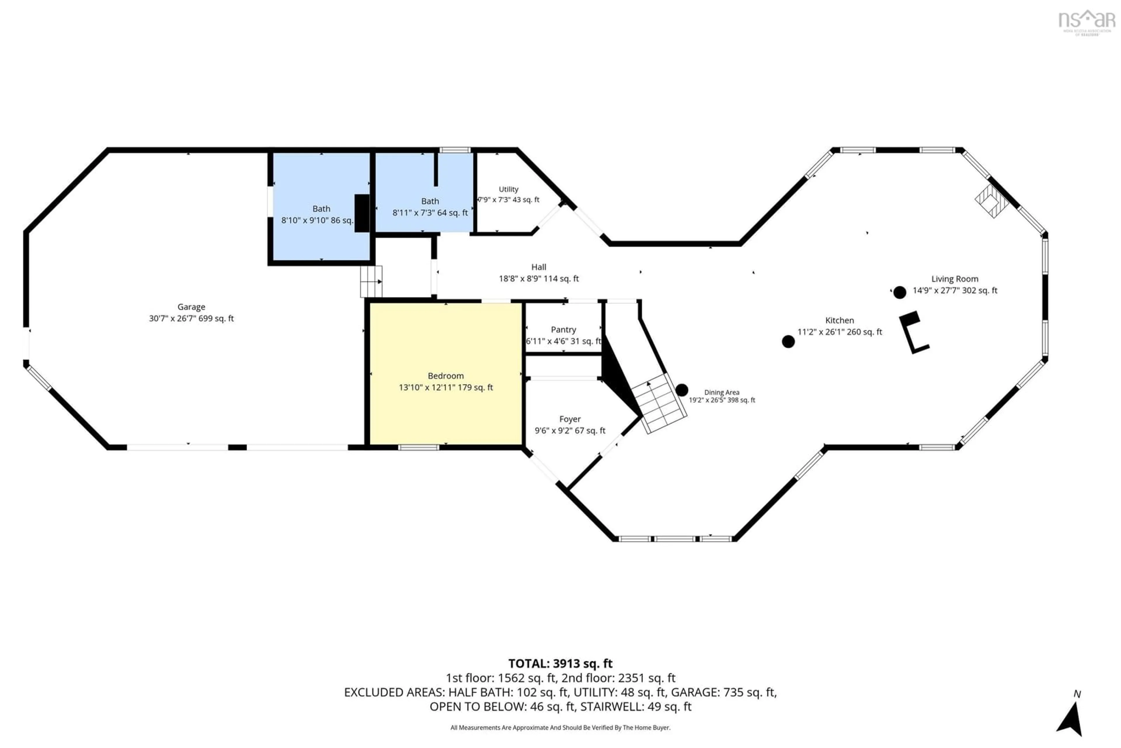Floor plan for 132 Keddy Rd, Cooks Brook Nova Scotia B0N 1X0