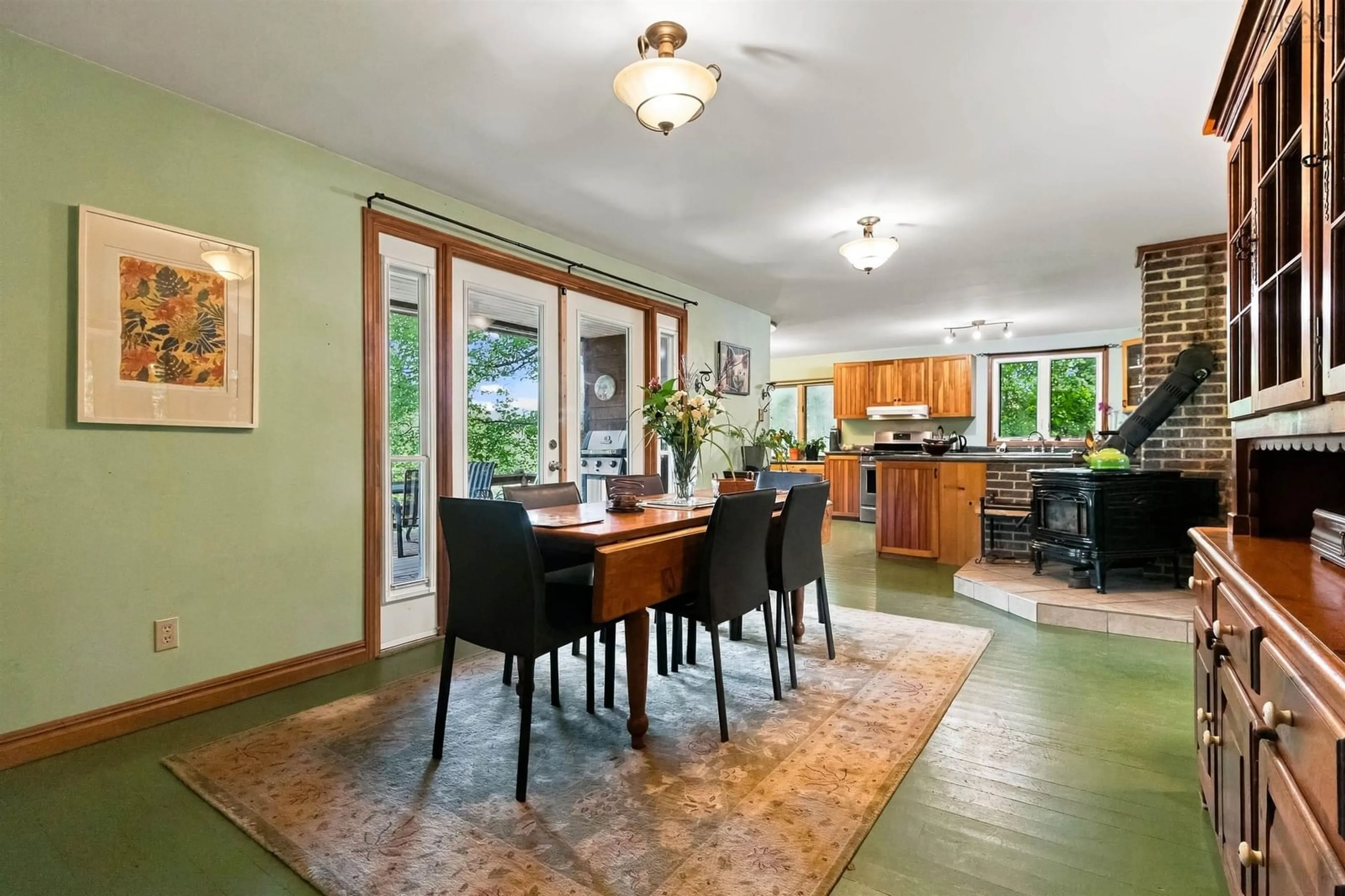 Dining room, ceramic/tile floor for 339 Mill Village East Rd, Mill Village Nova Scotia B0J 2H0