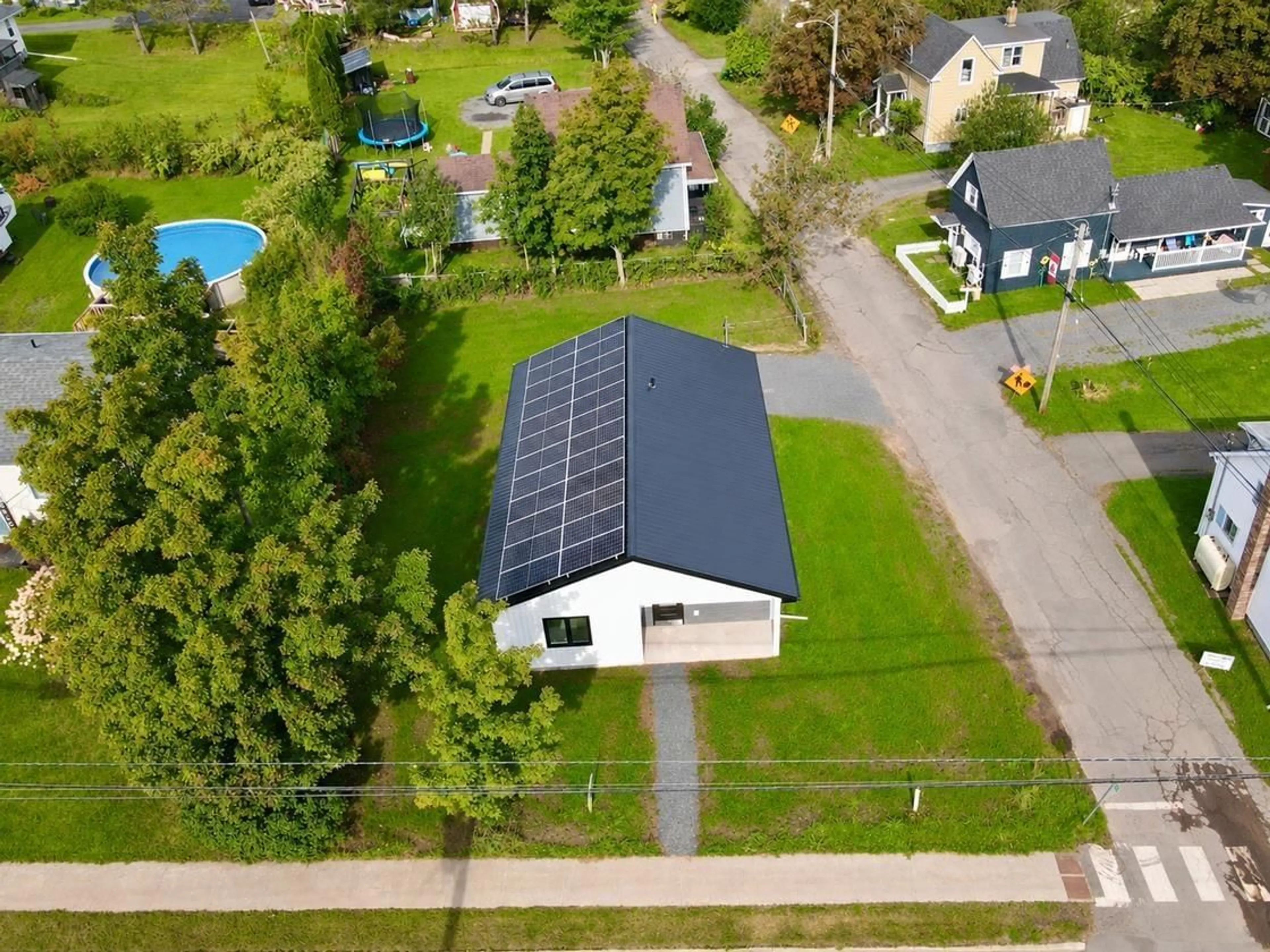 A pic from outside/outdoor area/front of a property/back of a property/a pic from drone, unknown for 1722 N Main St, Westville Nova Scotia B0K 0A8