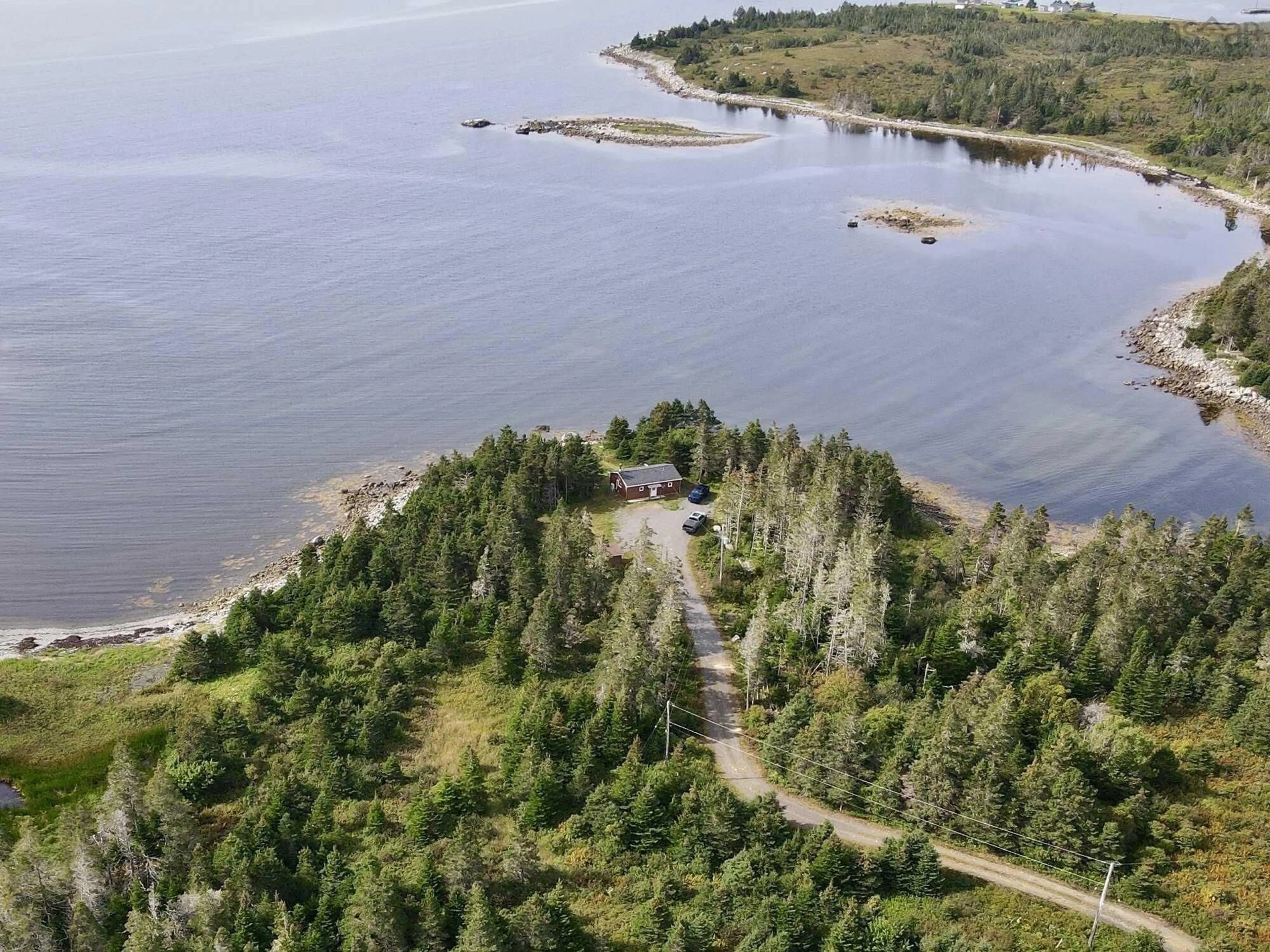A pic from outside/outdoor area/front of a property/back of a property/a pic from drone, water/lake/river/ocean view for 30 Seal Harbour Loop, Seal Harbour Nova Scotia B0H 1L0