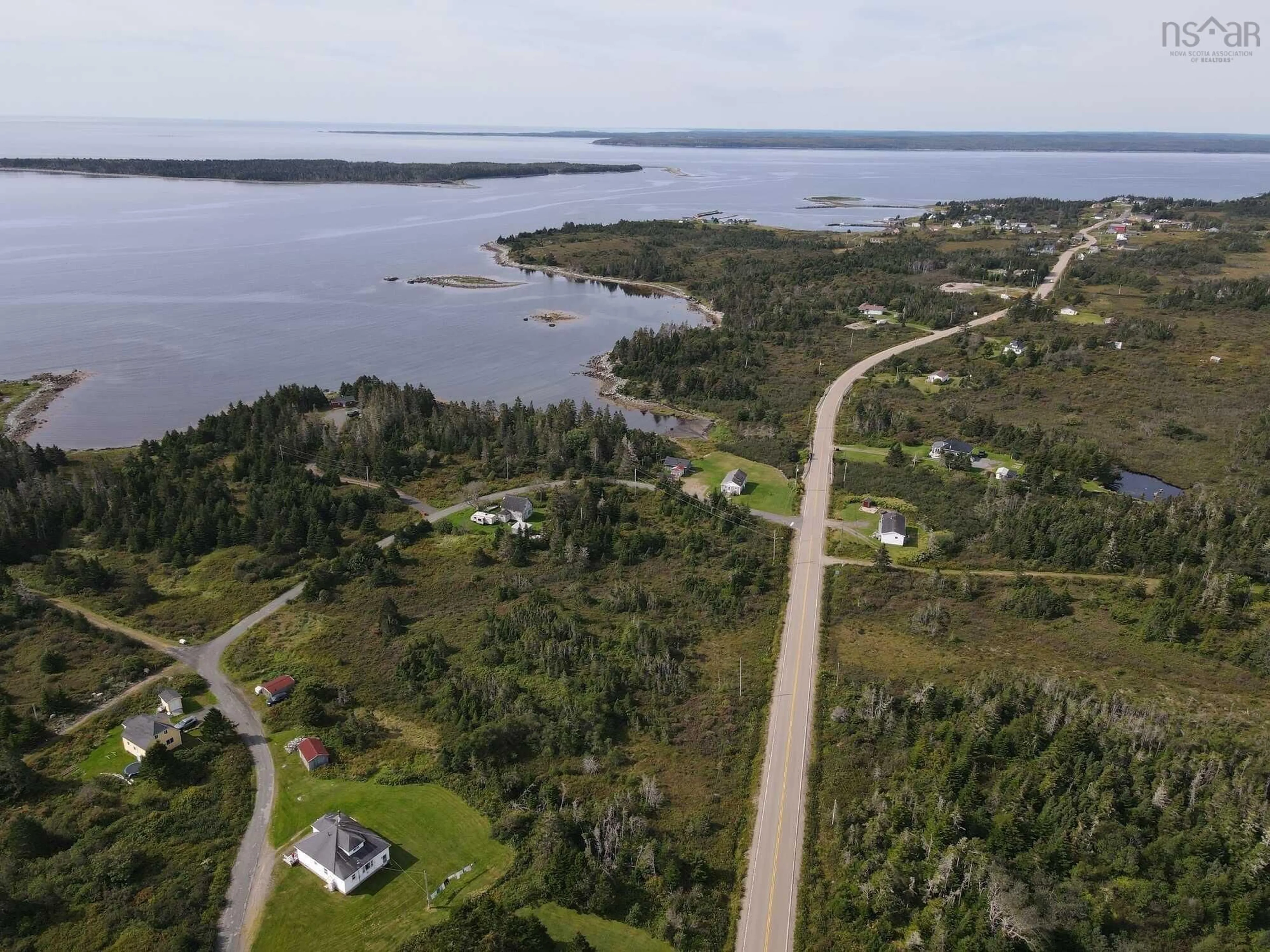 A pic from outside/outdoor area/front of a property/back of a property/a pic from drone, water/lake/river/ocean view for 30 Seal Harbour Loop, Seal Harbour Nova Scotia B0H 1L0