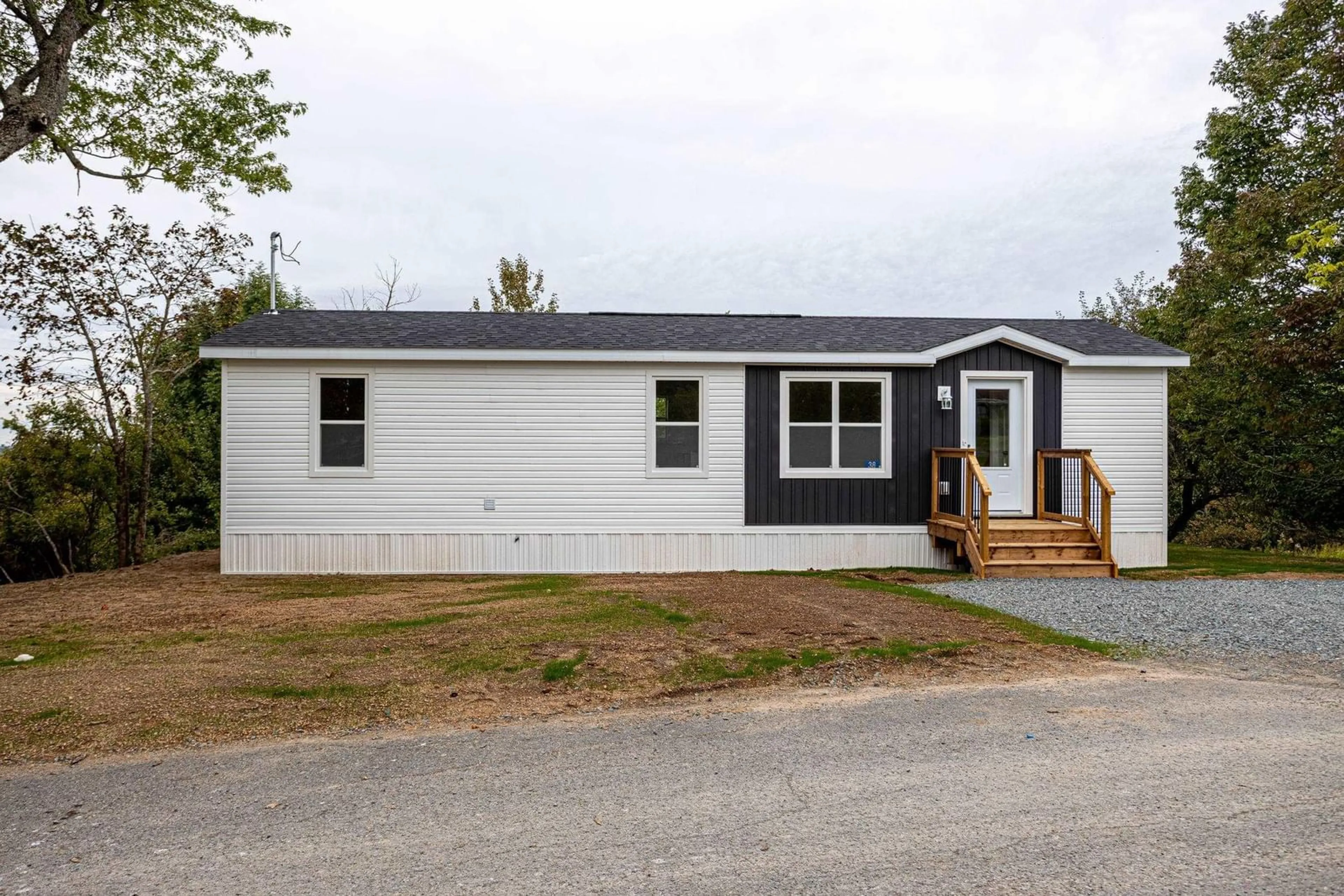 Home with vinyl exterior material, street for 38 Pleasant Hill, Stewiacke Nova Scotia B0N 2J0