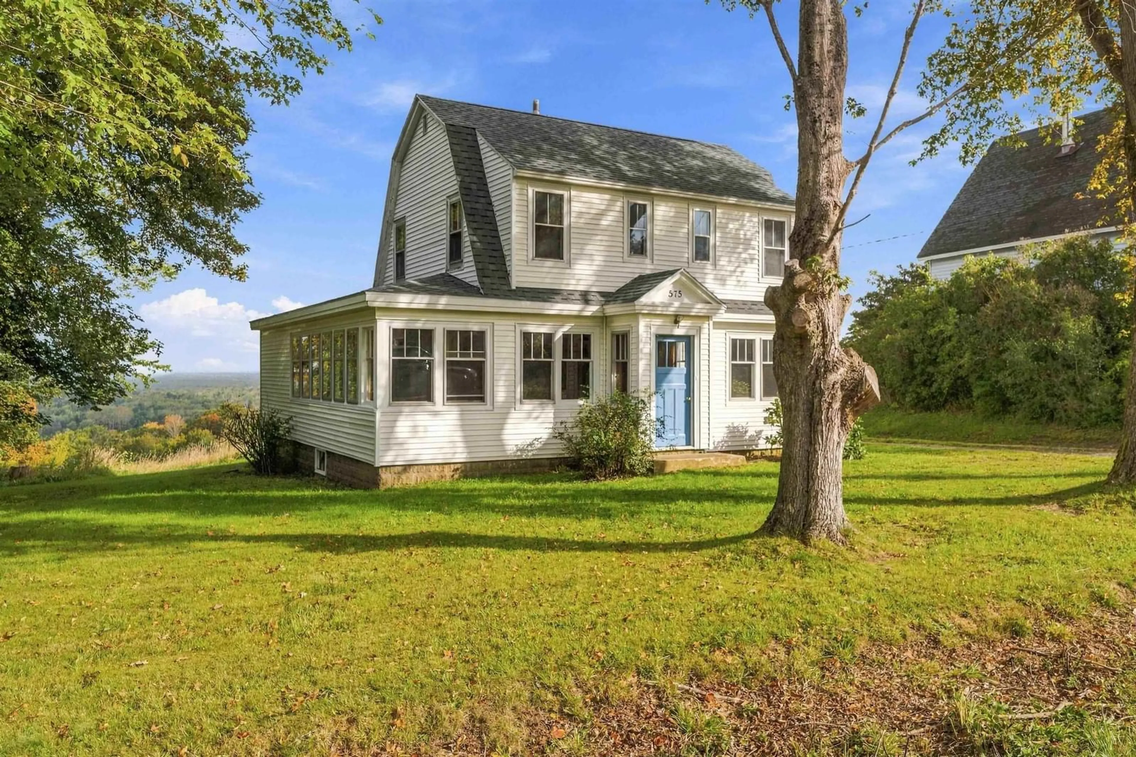Home with vinyl exterior material, water/lake/river/ocean view for 575 Marshalltown Rd, Marshalltown Nova Scotia B0V 1A0