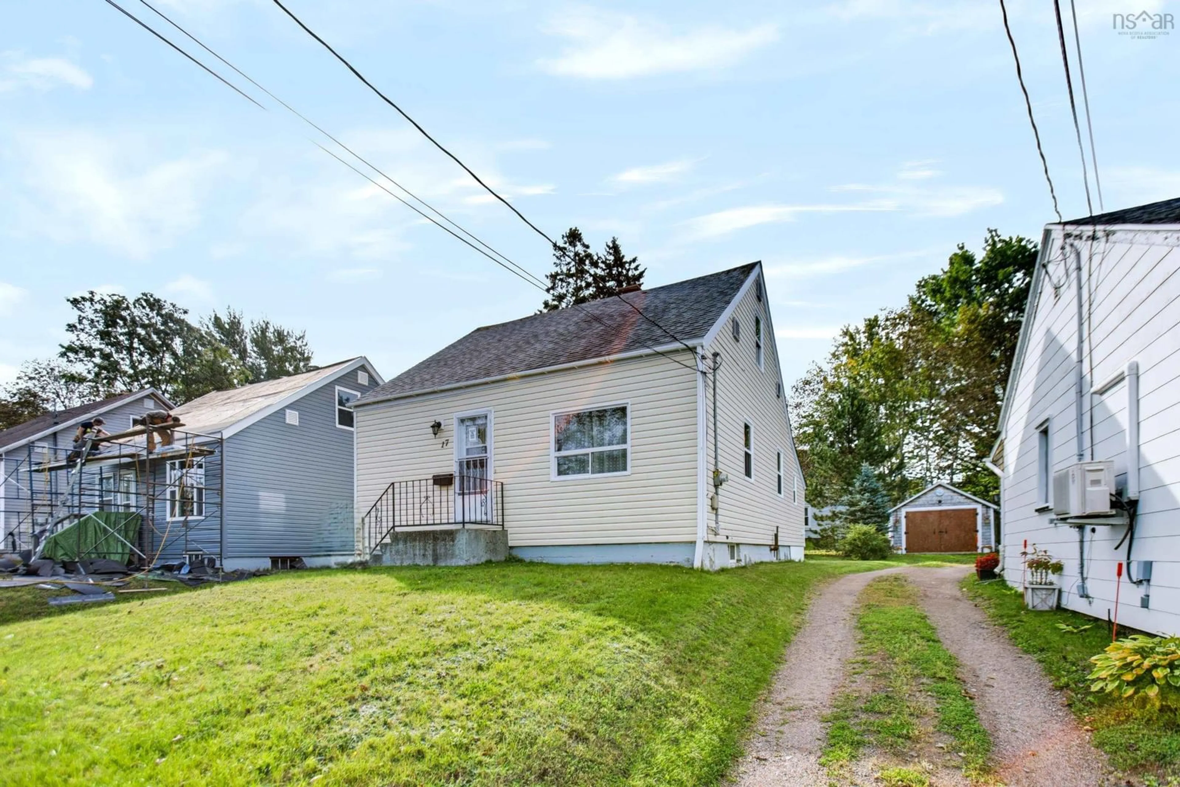 A pic from outside/outdoor area/front of a property/back of a property/a pic from drone, street for 17 East Pleasant St, Amherst Nova Scotia B4H 1M6