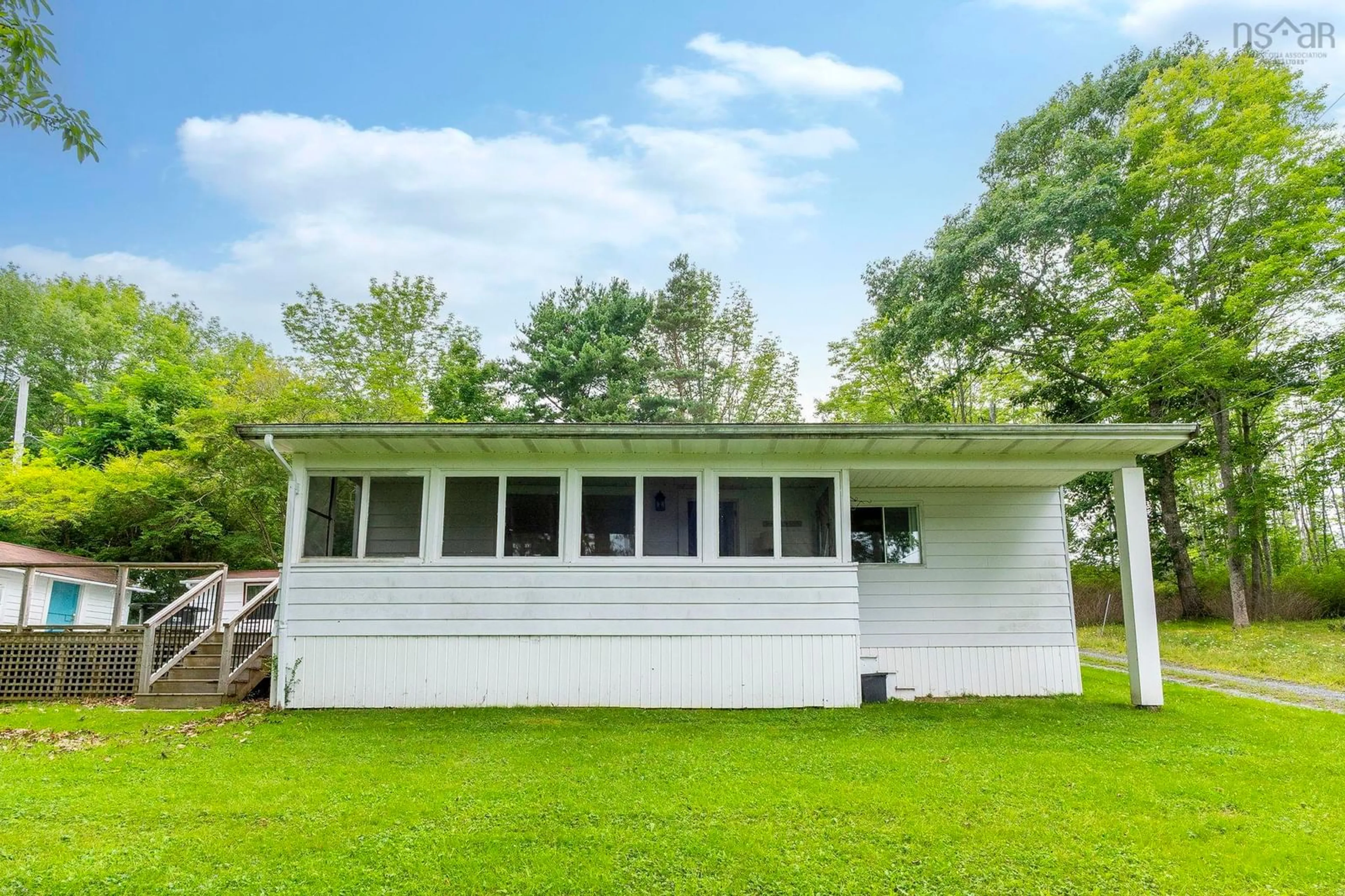 Home with vinyl exterior material, water/lake/river/ocean view for 211 Sunny Brook Rd, Sunnybrook Nova Scotia B0J 2C0