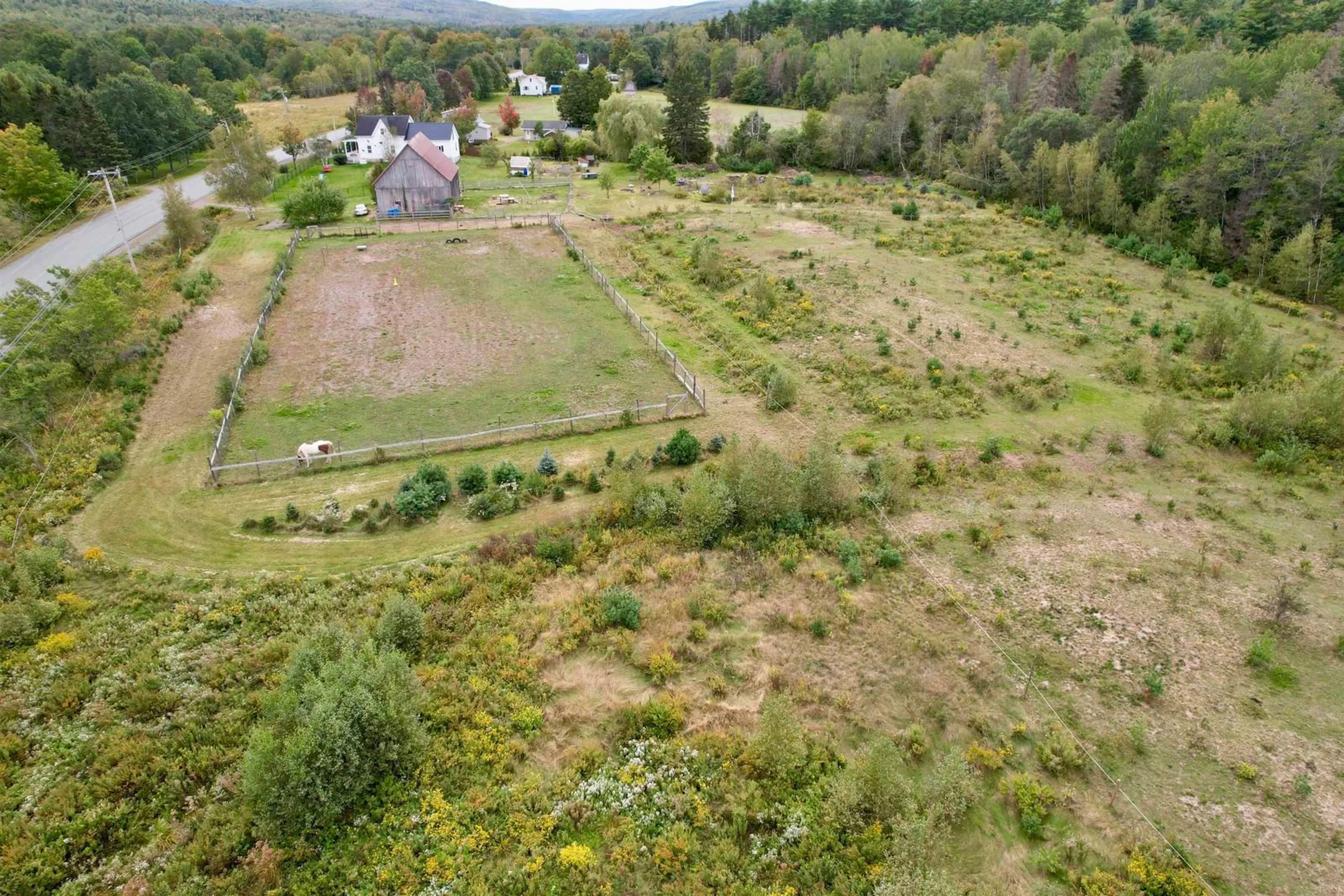 A pic from outside/outdoor area/front of a property/back of a property/a pic from drone, unknown for 2151 Wyvern Rd, River Philip Nova Scotia B0M 1V0