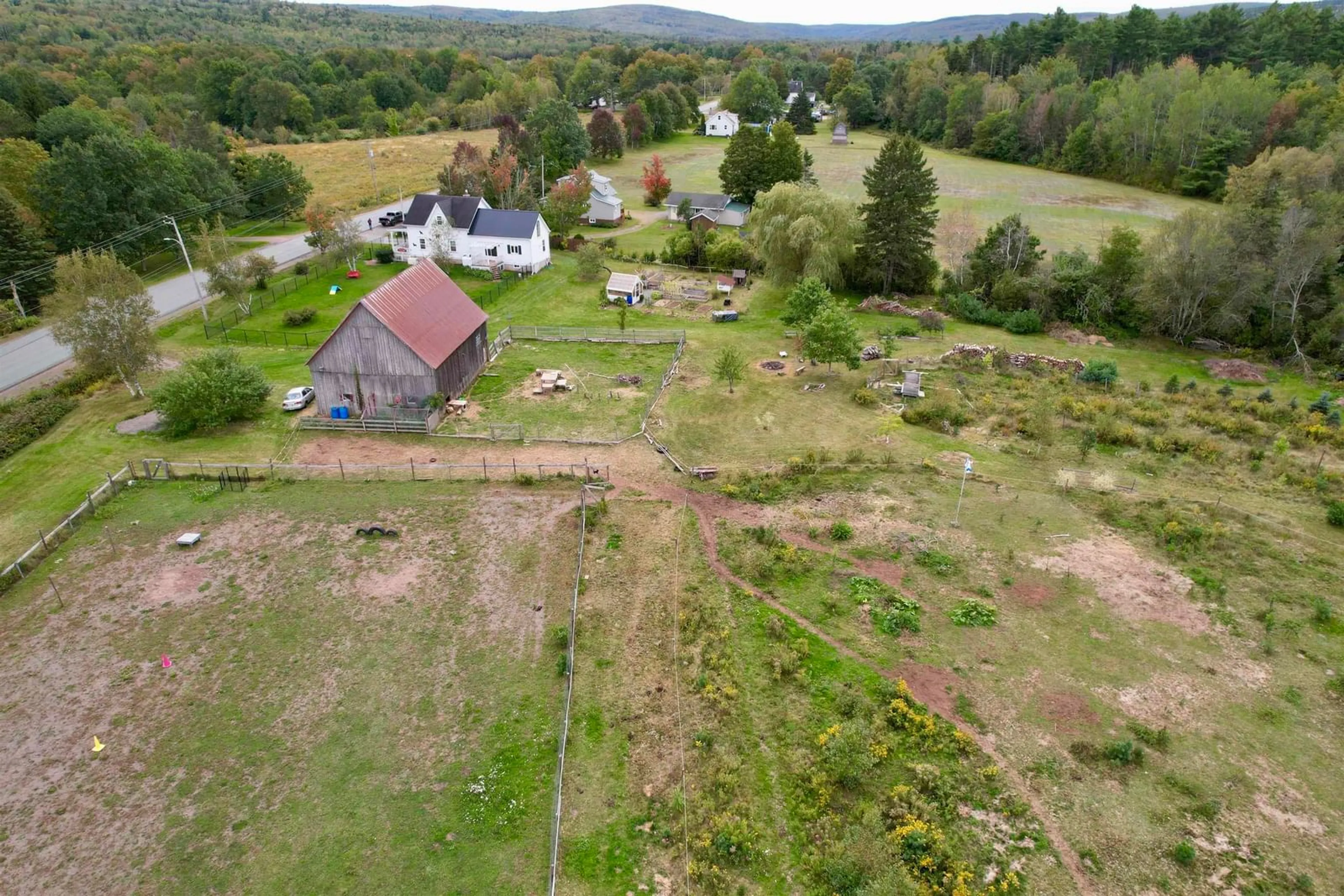 A pic from outside/outdoor area/front of a property/back of a property/a pic from drone, unknown for 2151 Wyvern Rd, River Philip Nova Scotia B0M 1V0