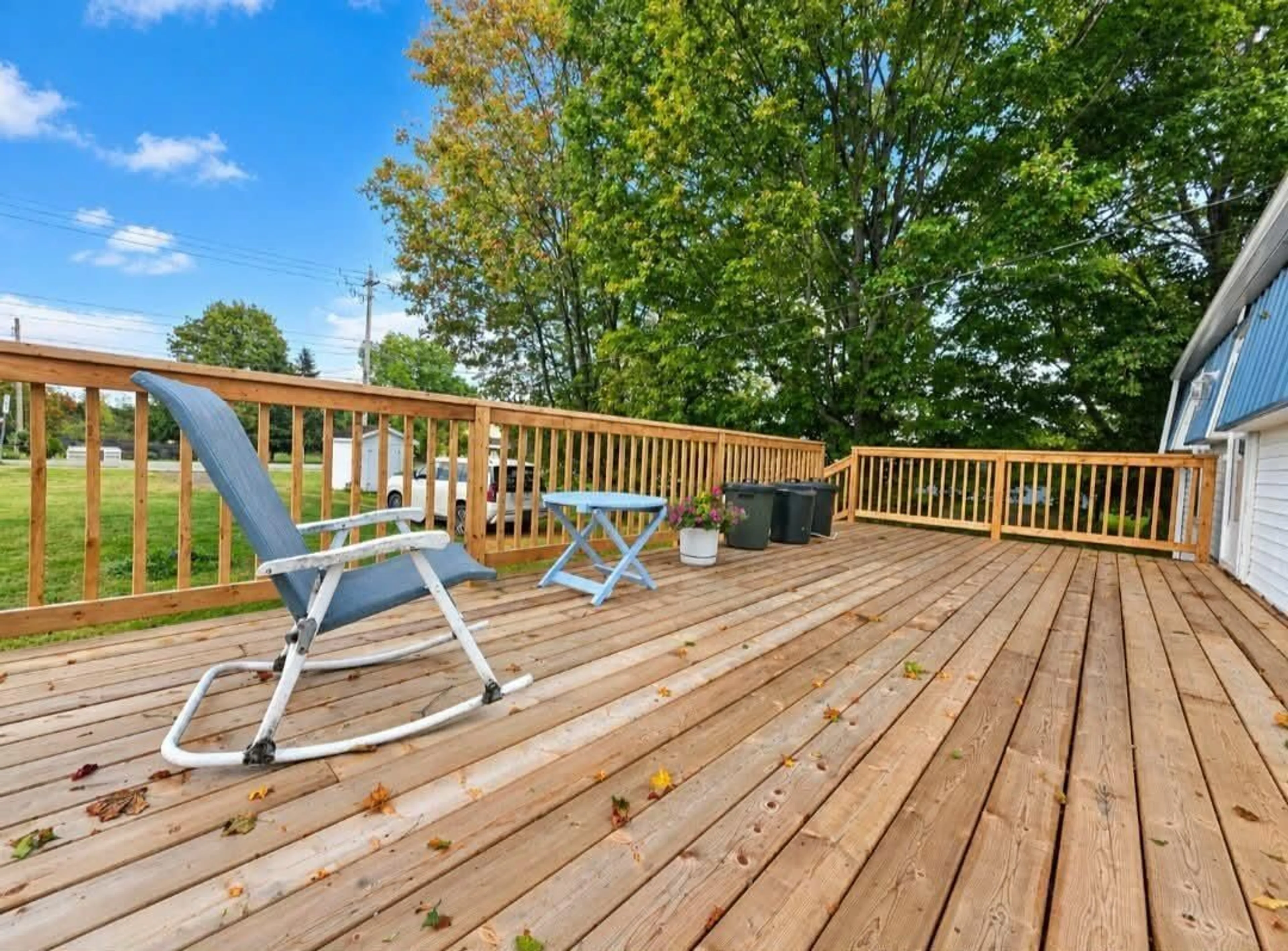 Patio, water/lake/river/ocean view for 469 311 Hwy, North River Nova Scotia B6L 6M1