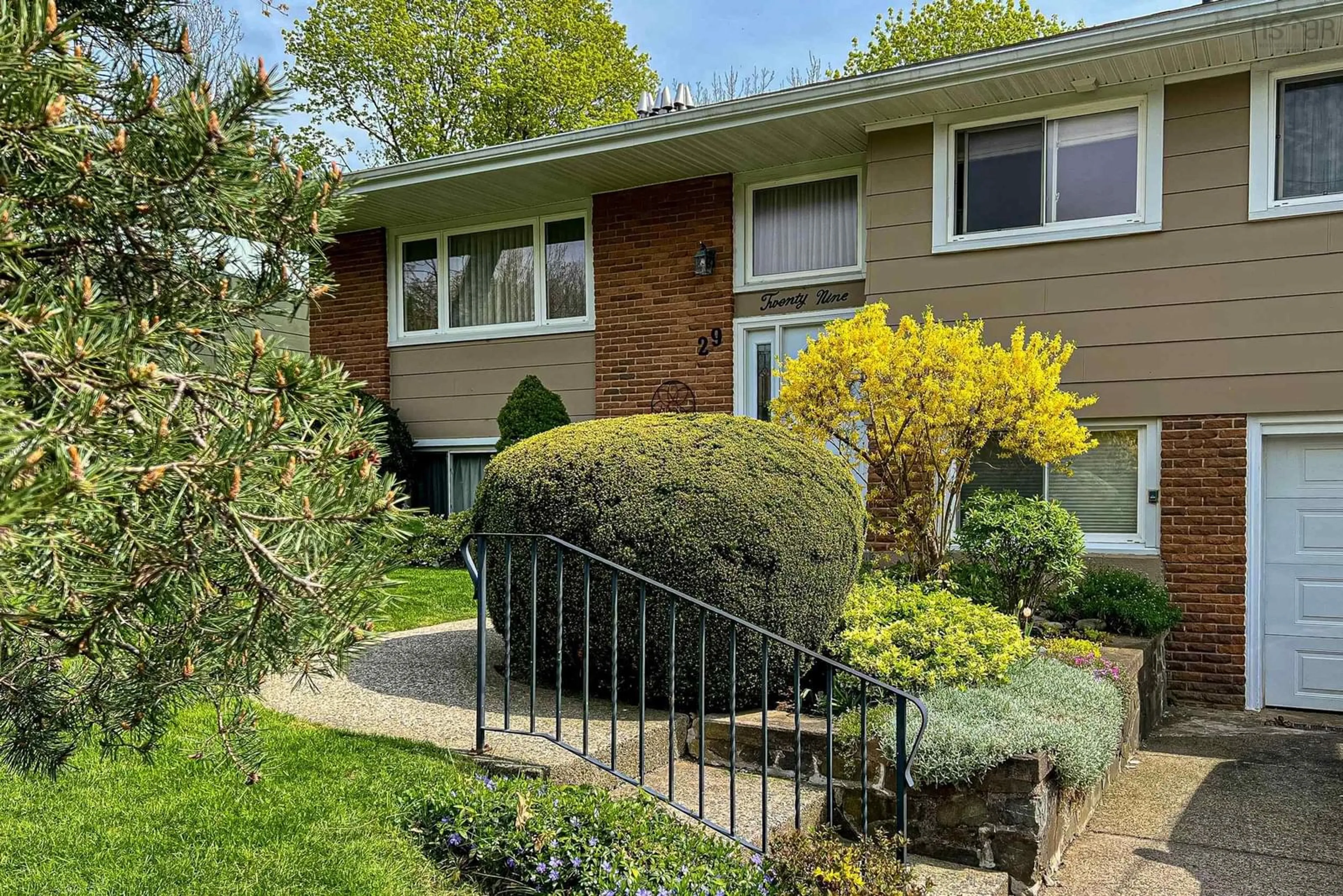 Home with brick exterior material, street for 29 Landrace Cres, Dartmouth Nova Scotia B2W 2P8