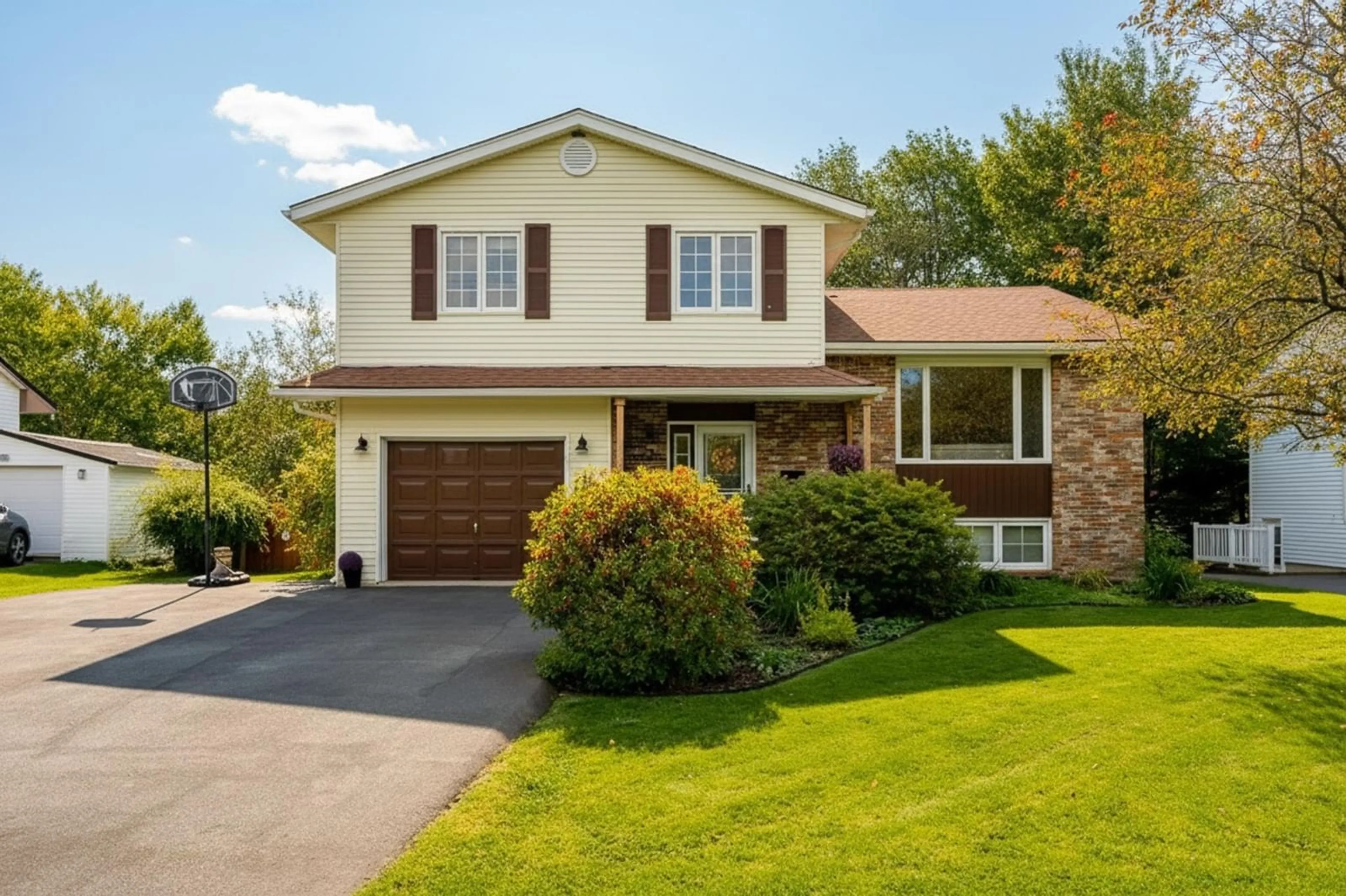 Home with vinyl exterior material, street for 2 Joan Eleanor Drive, Dartmouth Nova Scotia B2W 5Z9