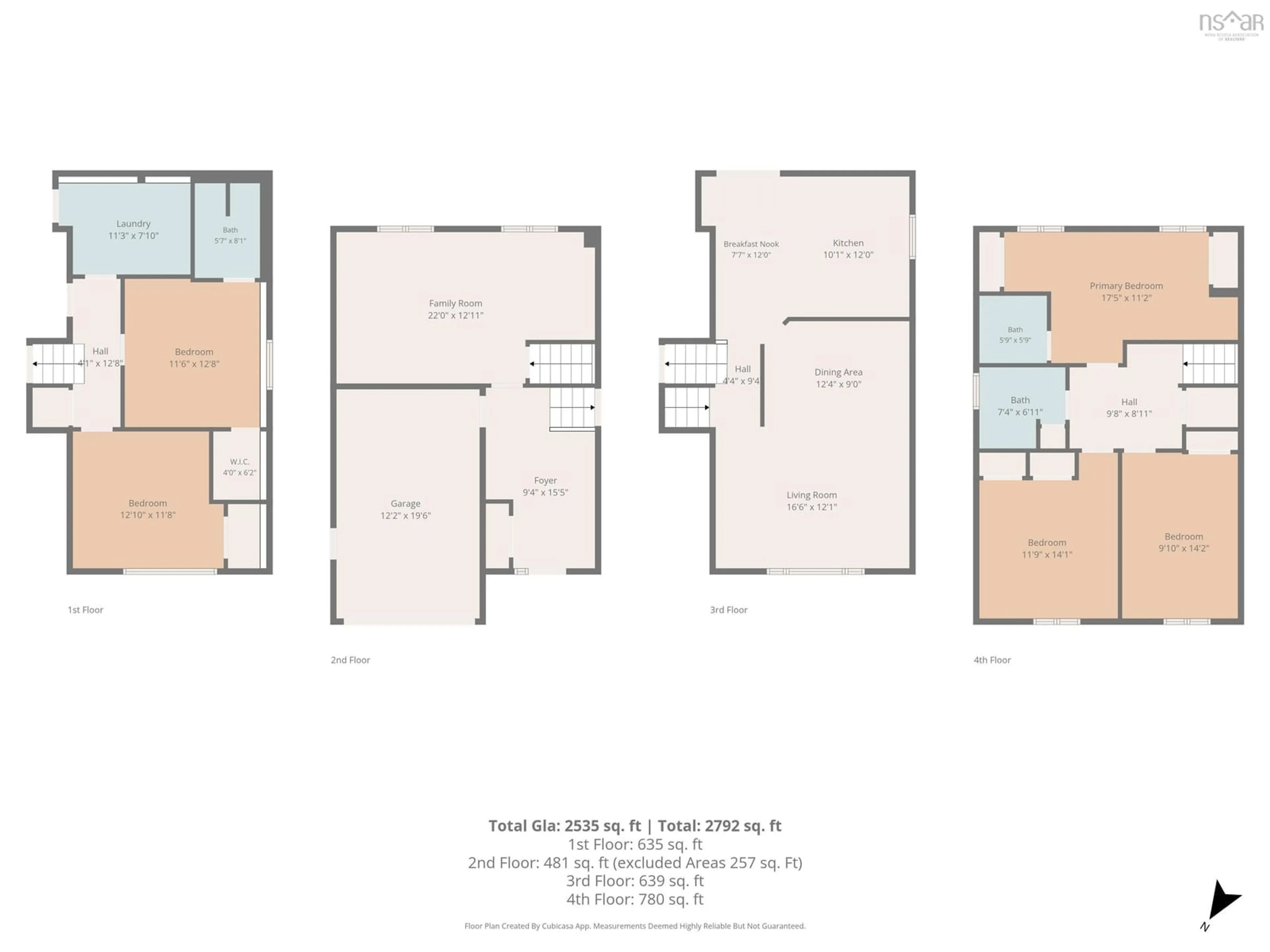Floor plan for 2 Joan Eleanor Drive, Dartmouth Nova Scotia B2W 5Z9