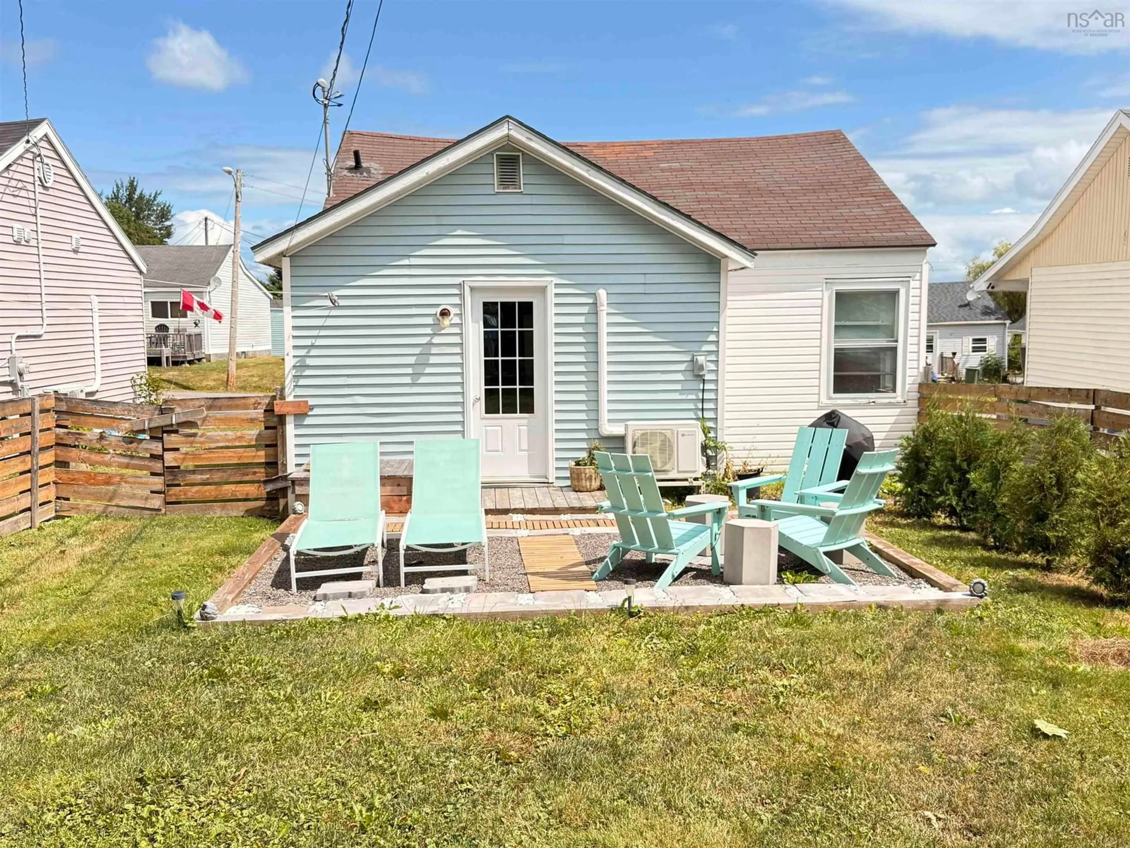 Patio, water/lake/river/ocean view for 99 Cedar Street, Pictou Nova Scotia B0K 1H0