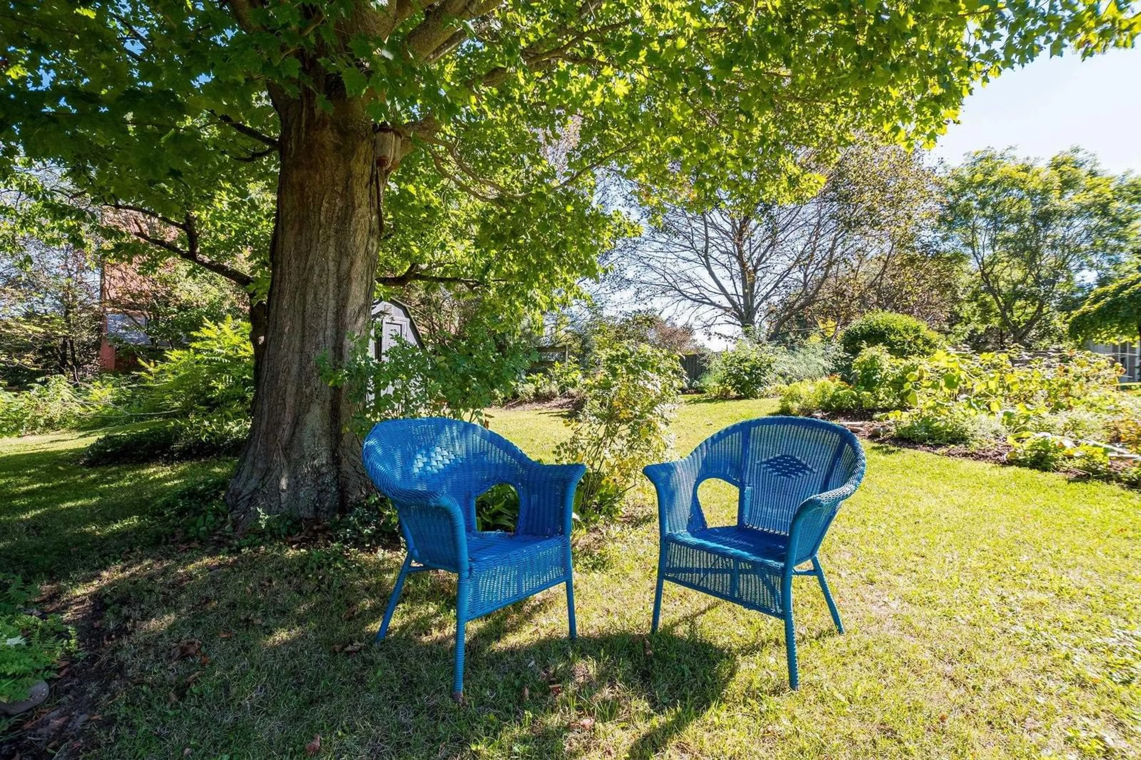 Patio, forest/trees view for 1289 Belcher St, Port Williams Nova Scotia B0P 1T0