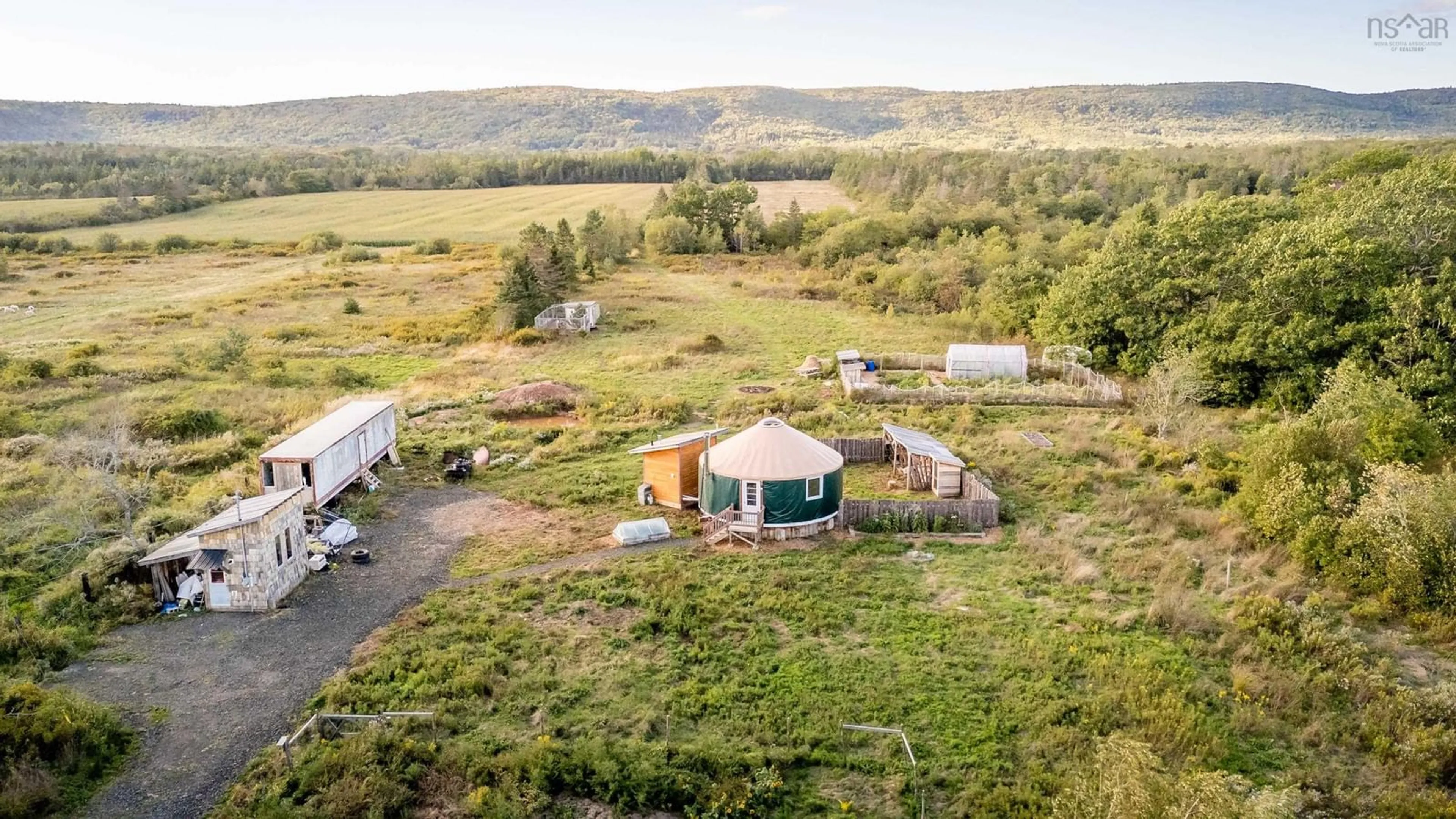 A pic from outside/outdoor area/front of a property/back of a property/a pic from drone, unknown for 8113 Highway 1, Upper Granville Nova Scotia B0S 1A0