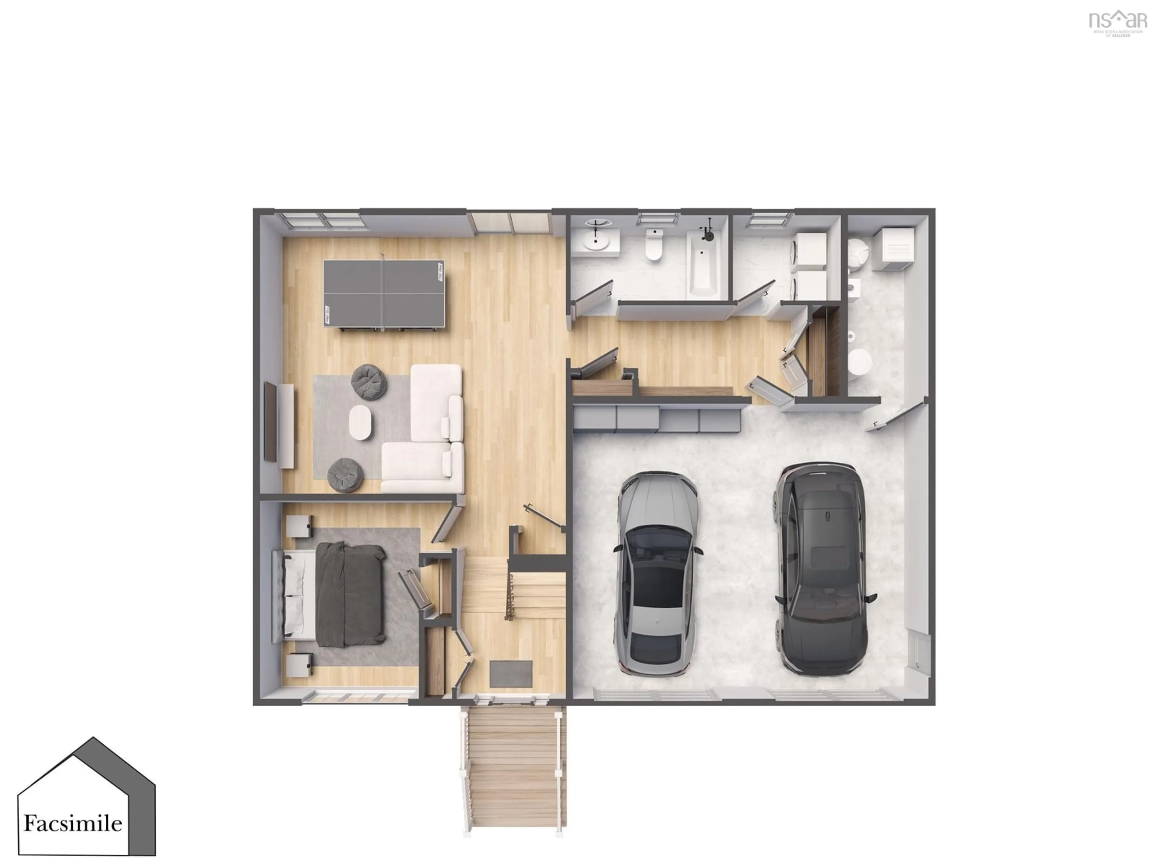 Floor plan for Unit 2 Axehill Crt, Upper Tantallon Nova Scotia B3Z 1M5