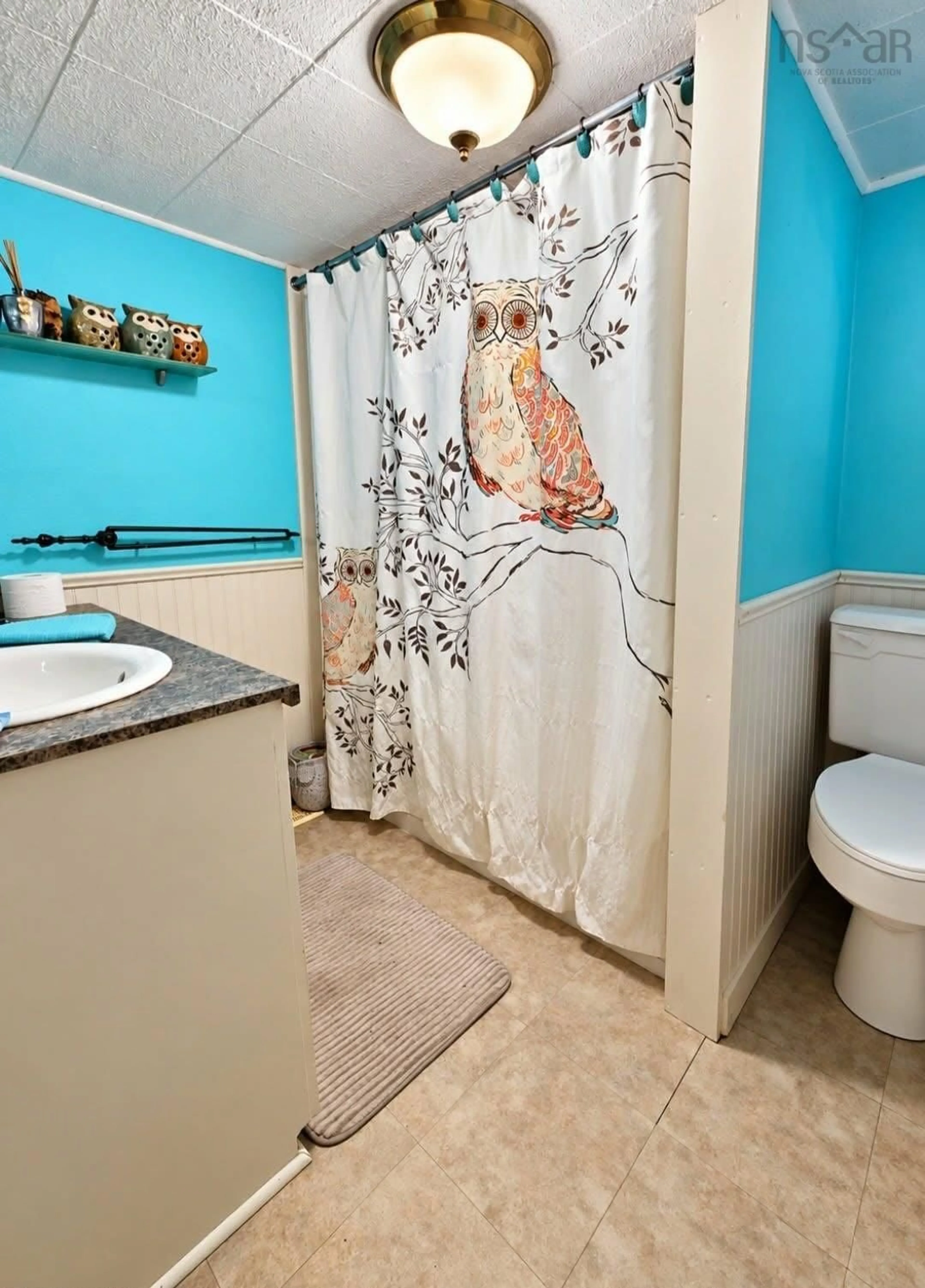 Standard bathroom, ceramic/tile floor for 921 Upper River John Rd, Middleton Nova Scotia B0K 1V0