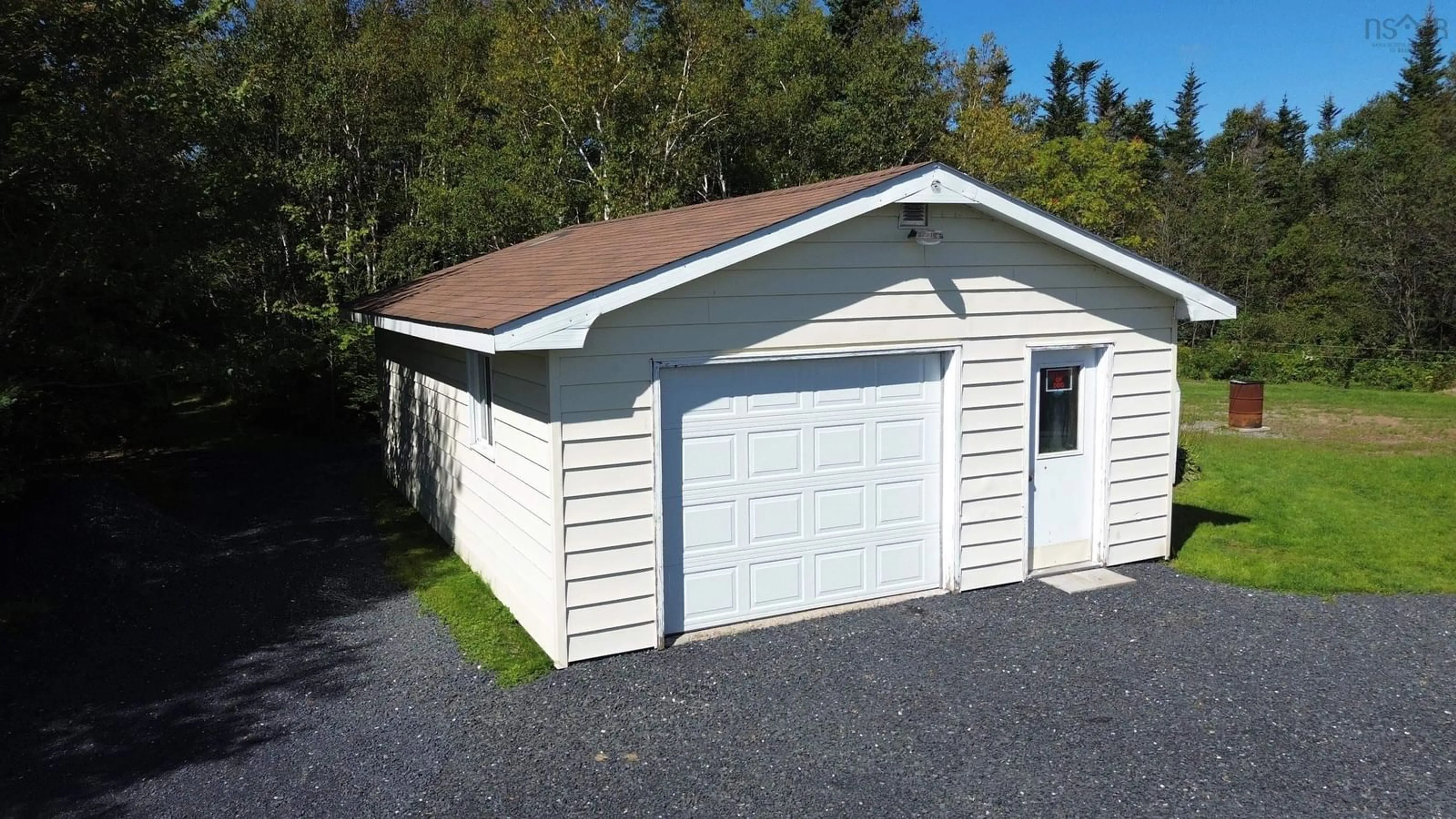 Indoor garage for 22 Annie Troy Lane, Troy Nova Scotia B9A 3R4
