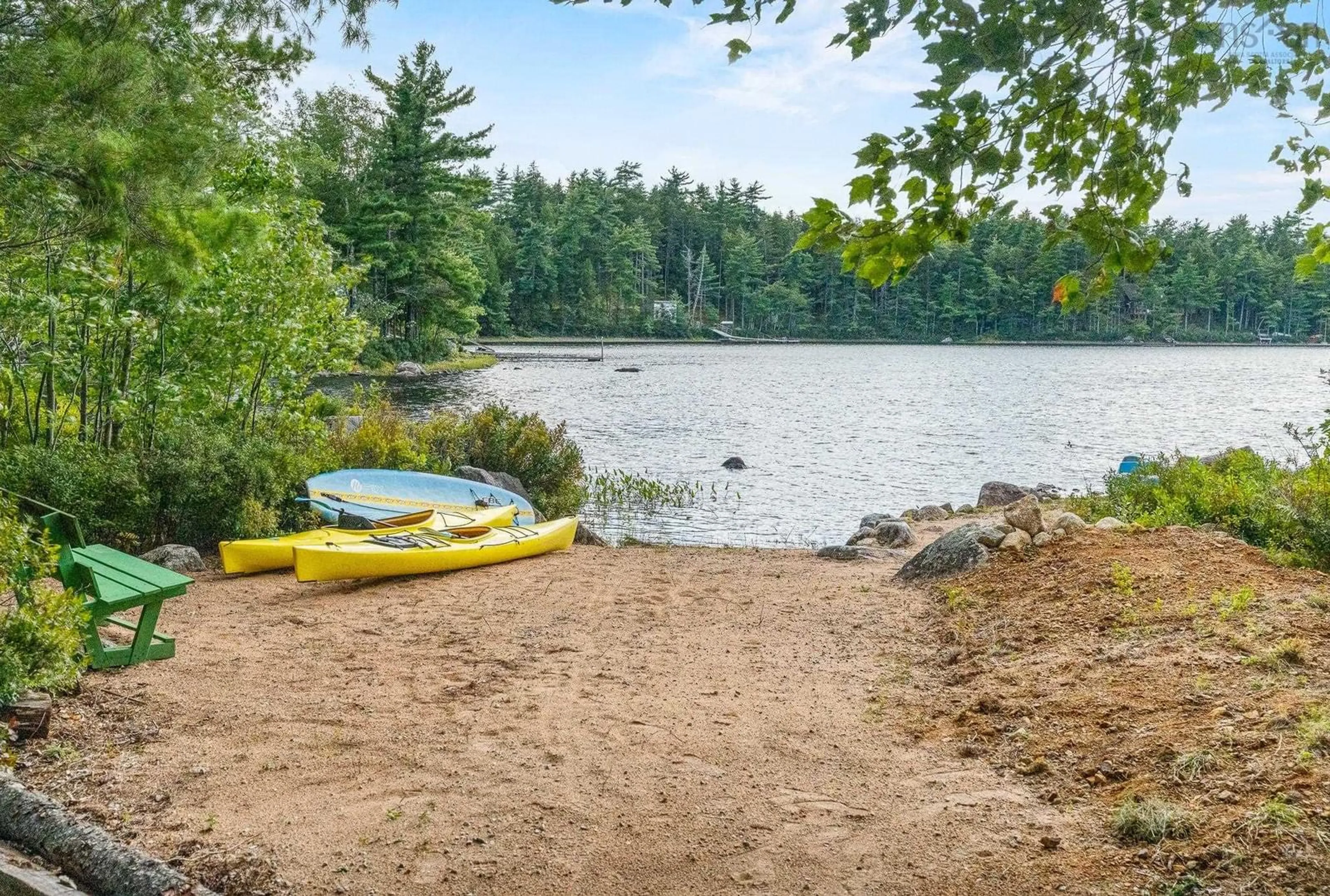 Patio, water/lake/river/ocean view for 79 Lakeview Ave, Walden Nova Scotia B0J 2E0