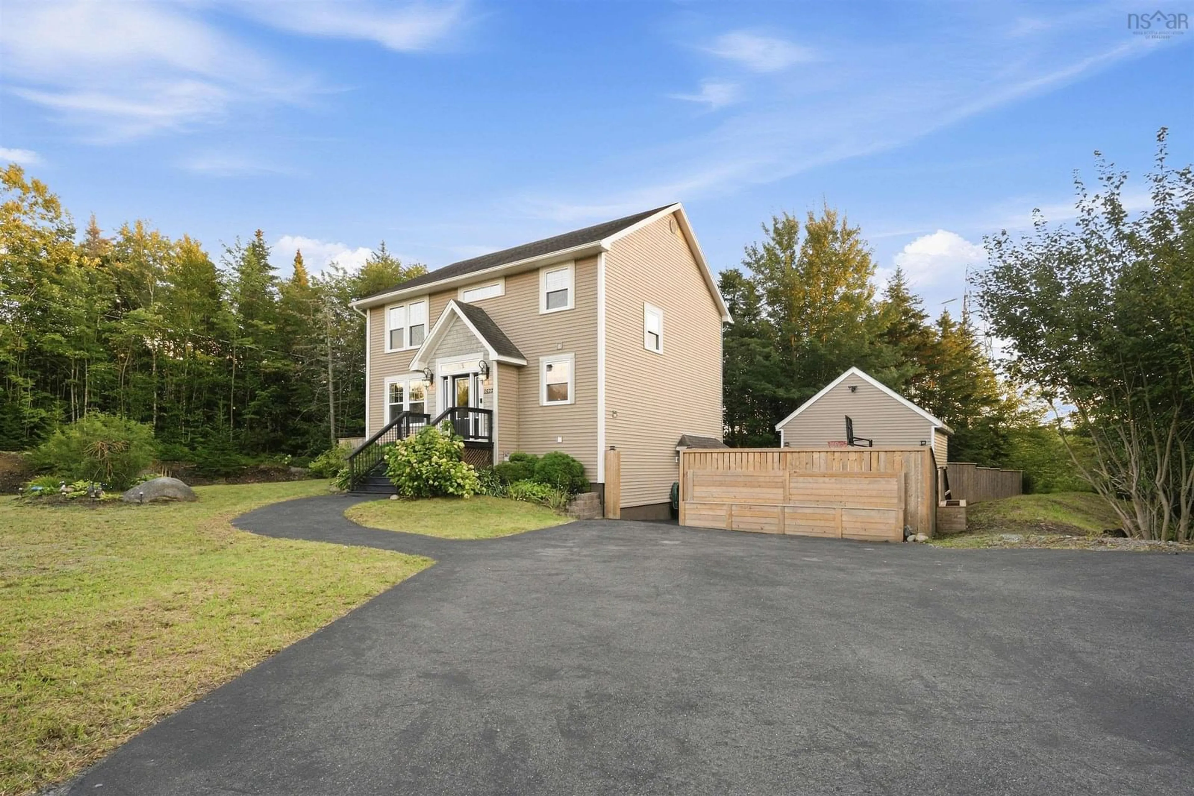 A pic from outside/outdoor area/front of a property/back of a property/a pic from drone, street for 1523 White Hills Run, Hammonds Plains Nova Scotia B4B 1W1