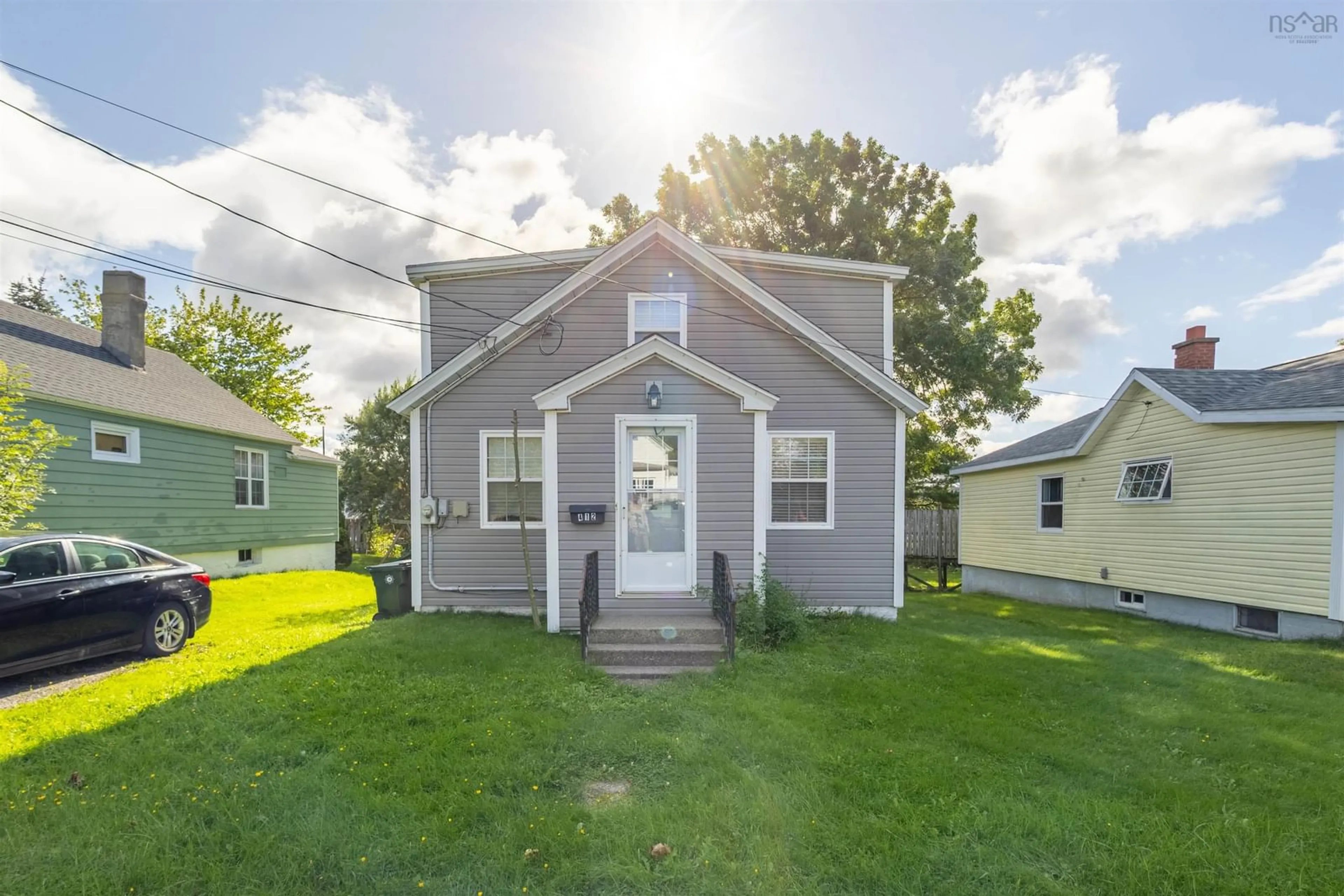 A pic from outside/outdoor area/front of a property/back of a property/a pic from drone, street for 412 Atlantic St, Sydney Nova Scotia B1P 3R8