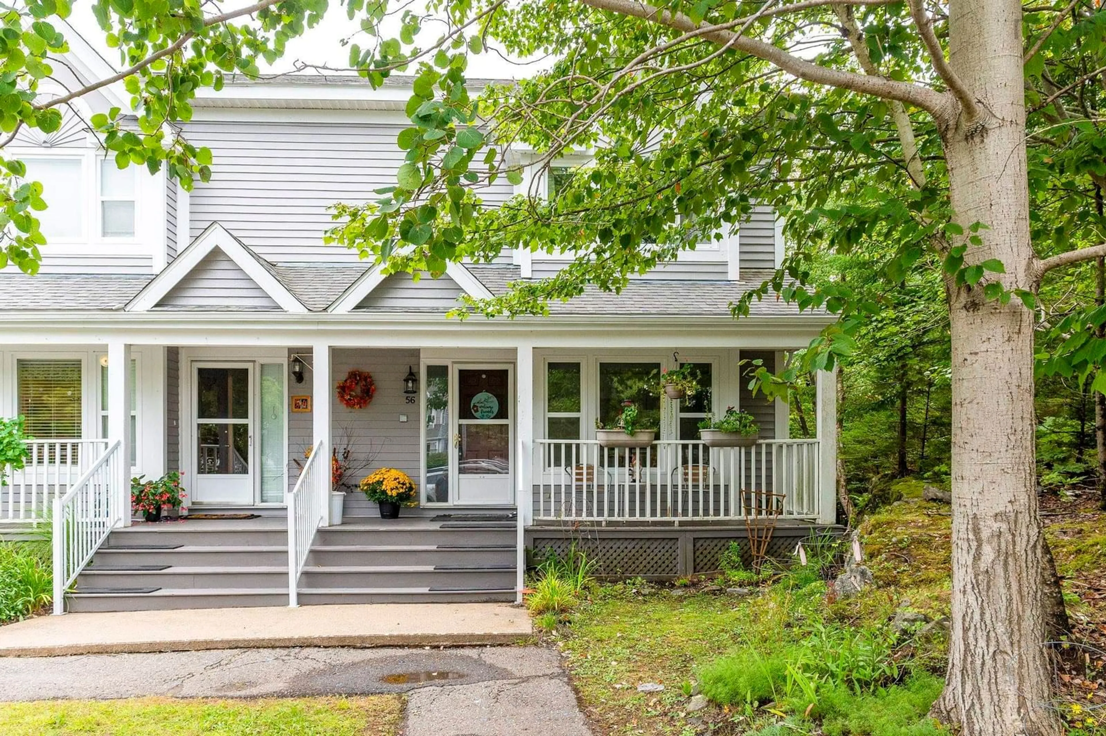 Home with vinyl exterior material, street for 56 Remington Crt, Halifax Nova Scotia B3M 4G9