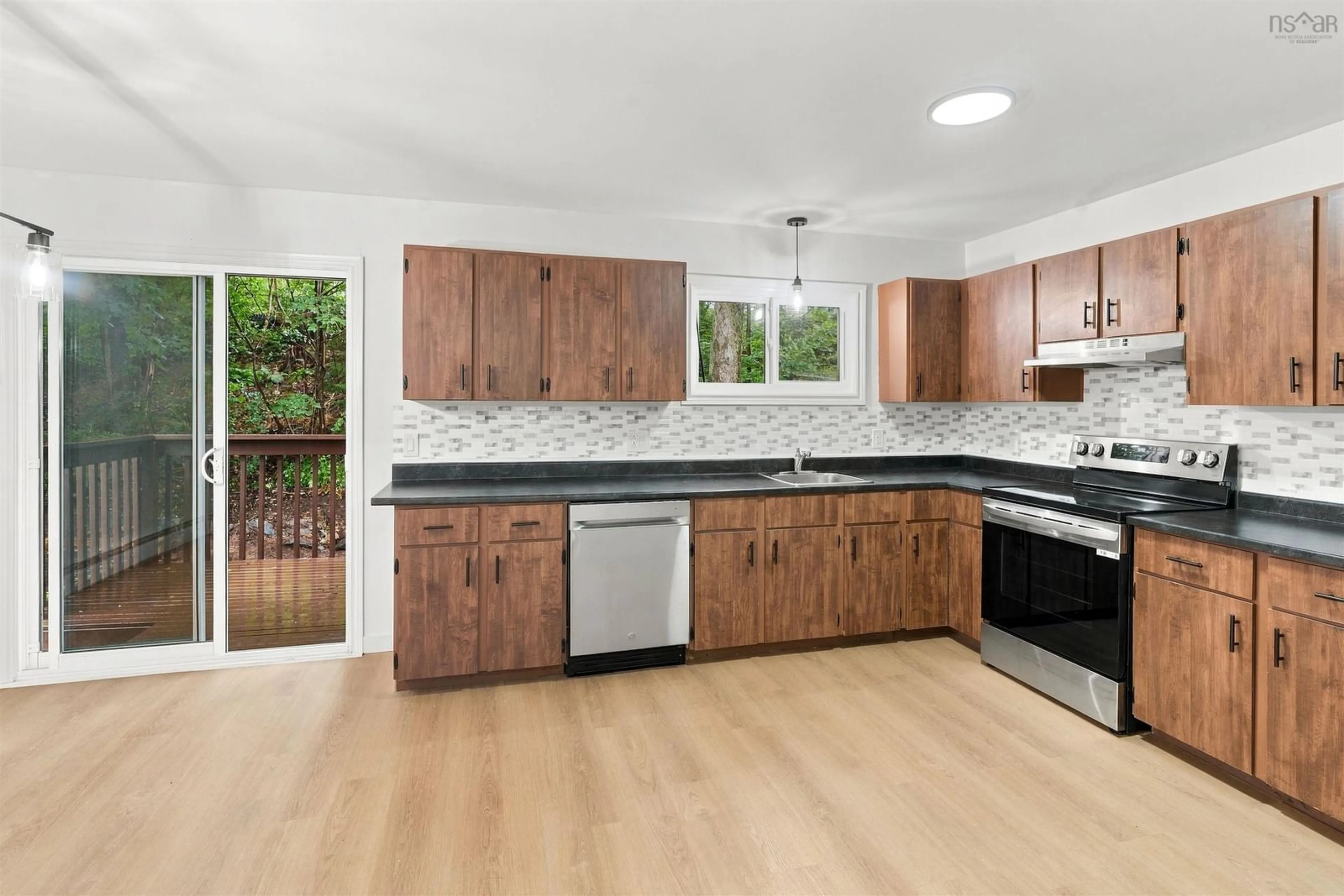 Open concept kitchen, ceramic/tile floor for 23 Panorama Lane, Bedford Nova Scotia B4A 1P3