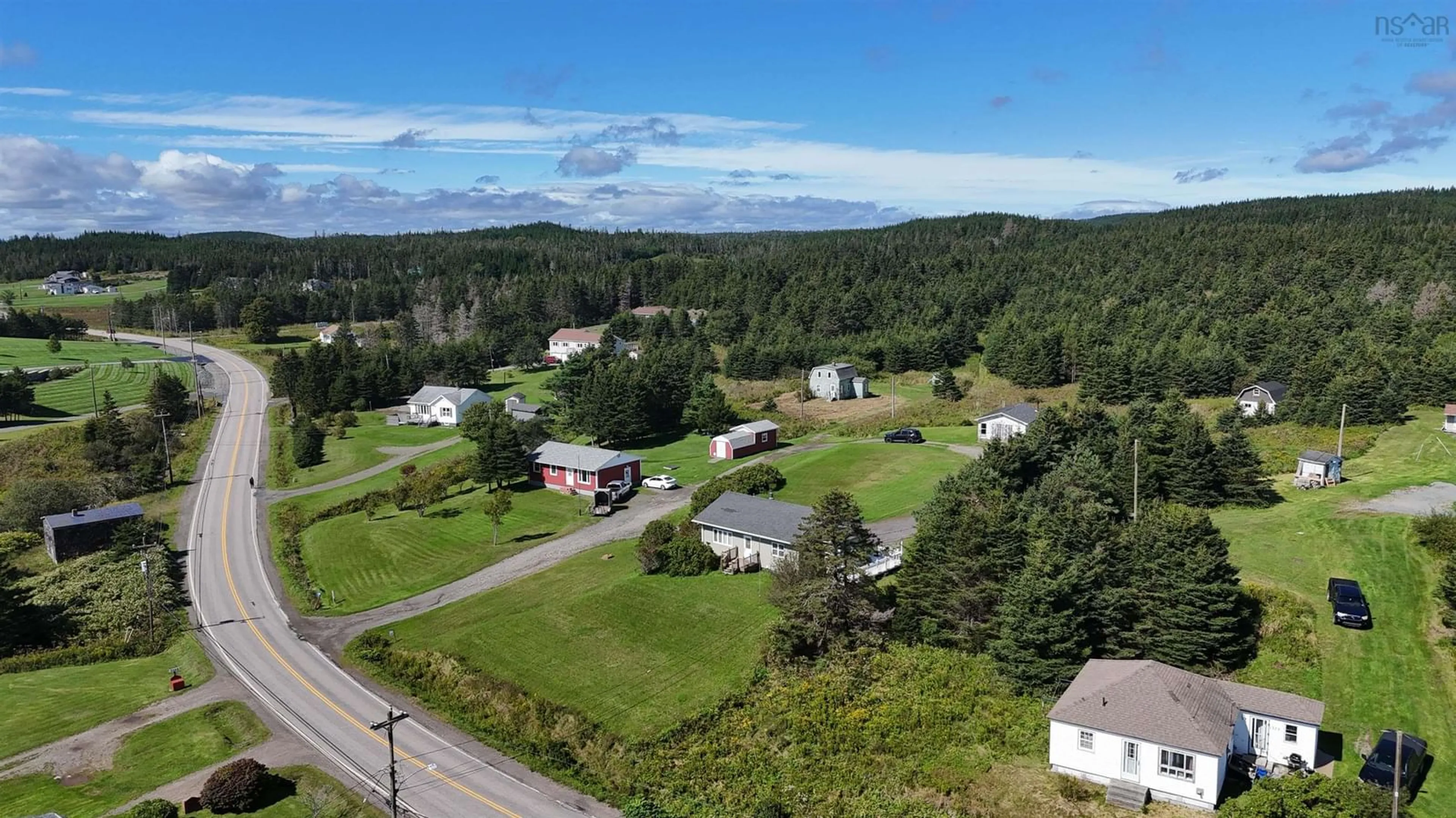A pic from outside/outdoor area/front of a property/back of a property/a pic from drone, unknown for 19 Courtney Lane, Rockdale Nova Scotia B0E 3B0