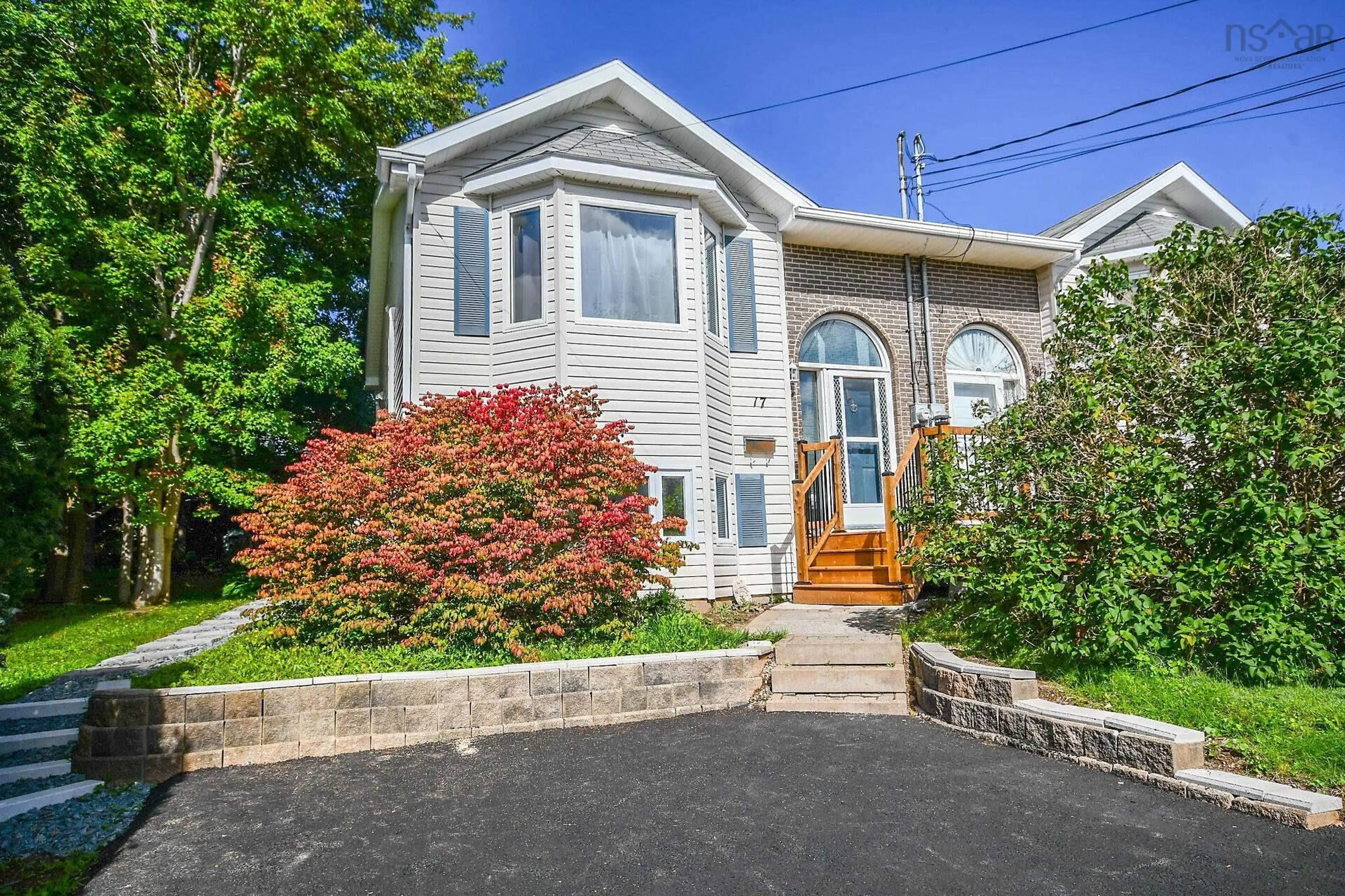 Home with vinyl exterior material, street for 17 Fury Dr, Dartmouth Nova Scotia B3A 4Y2