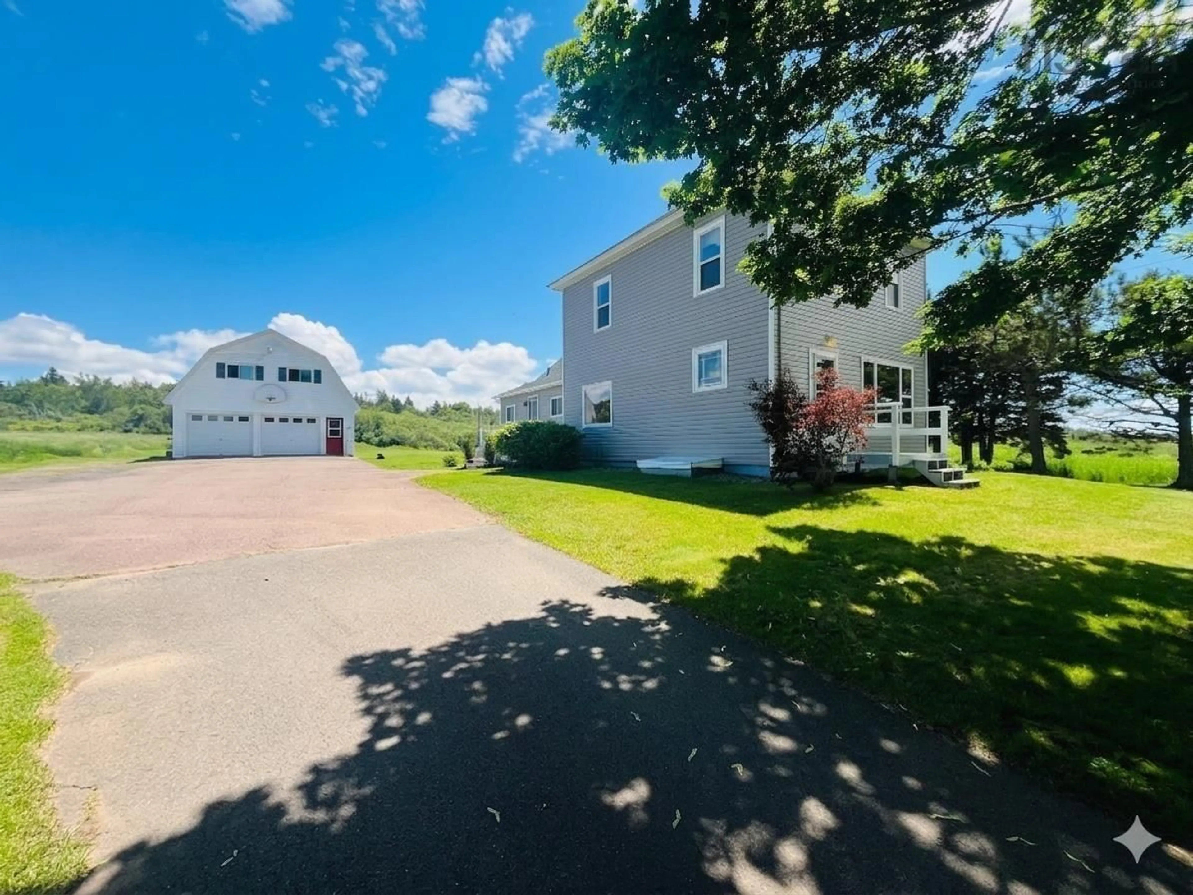 A pic from outside/outdoor area/front of a property/back of a property/a pic from drone, unknown for 4534 302 Hwy, Upper Nappan Nova Scotia B4H 3Y4