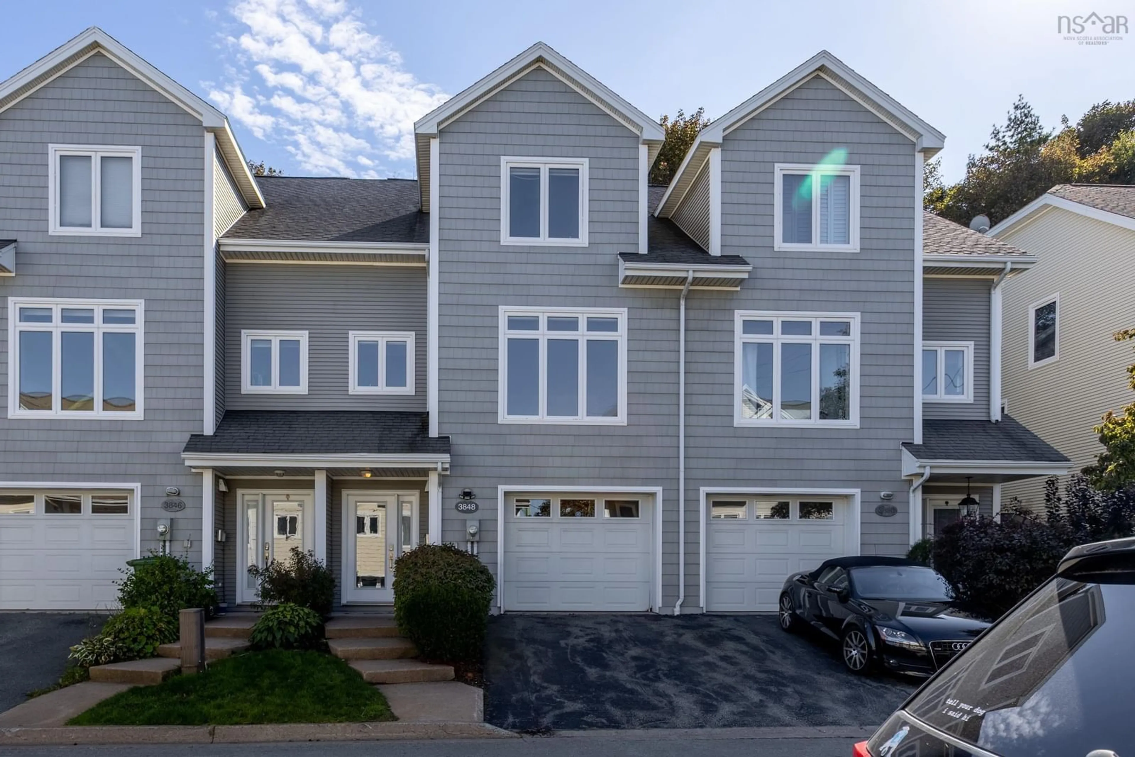 Home with vinyl exterior material, street for 3848 Mont Blanc Terr, Halifax Peninsula Nova Scotia B3K 6R3