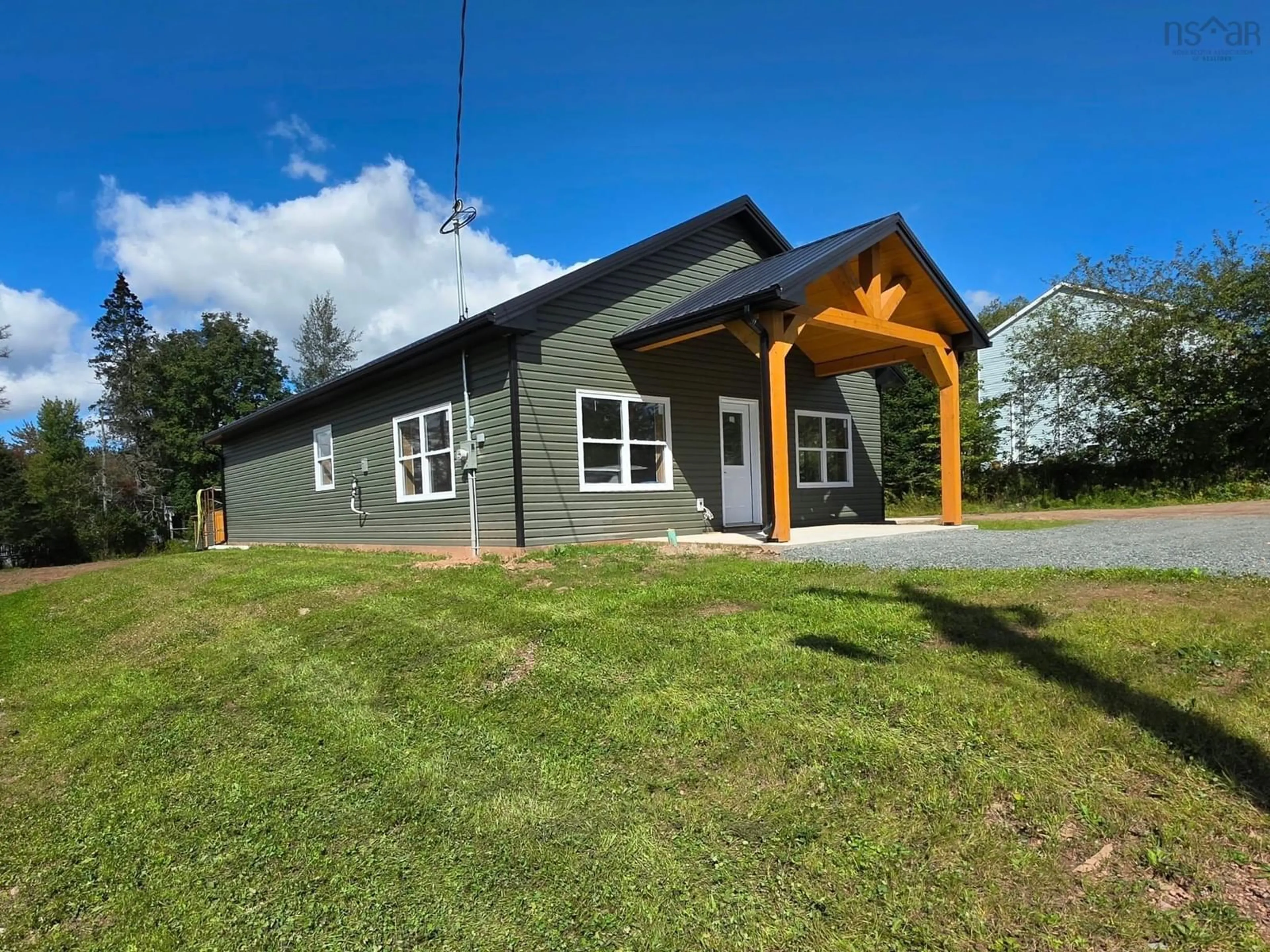 A pic from outside/outdoor area/front of a property/back of a property/a pic from drone, building for 1766 Truro Rd, Hilden Nova Scotia B0N 1C0