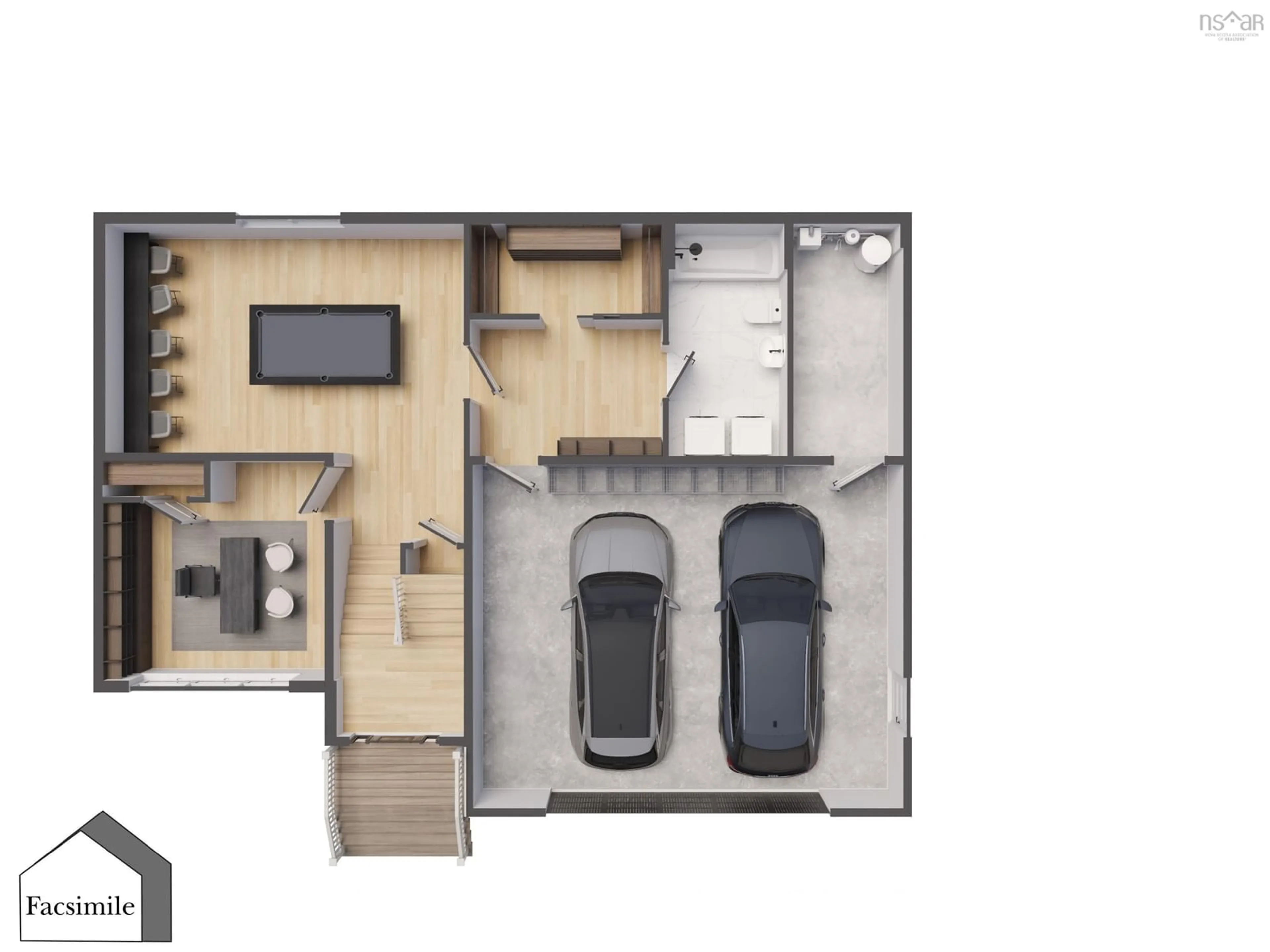 Floor plan for Unit 3 Axehill Crt, Upper Tantallon Nova Scotia B3Z 1M5