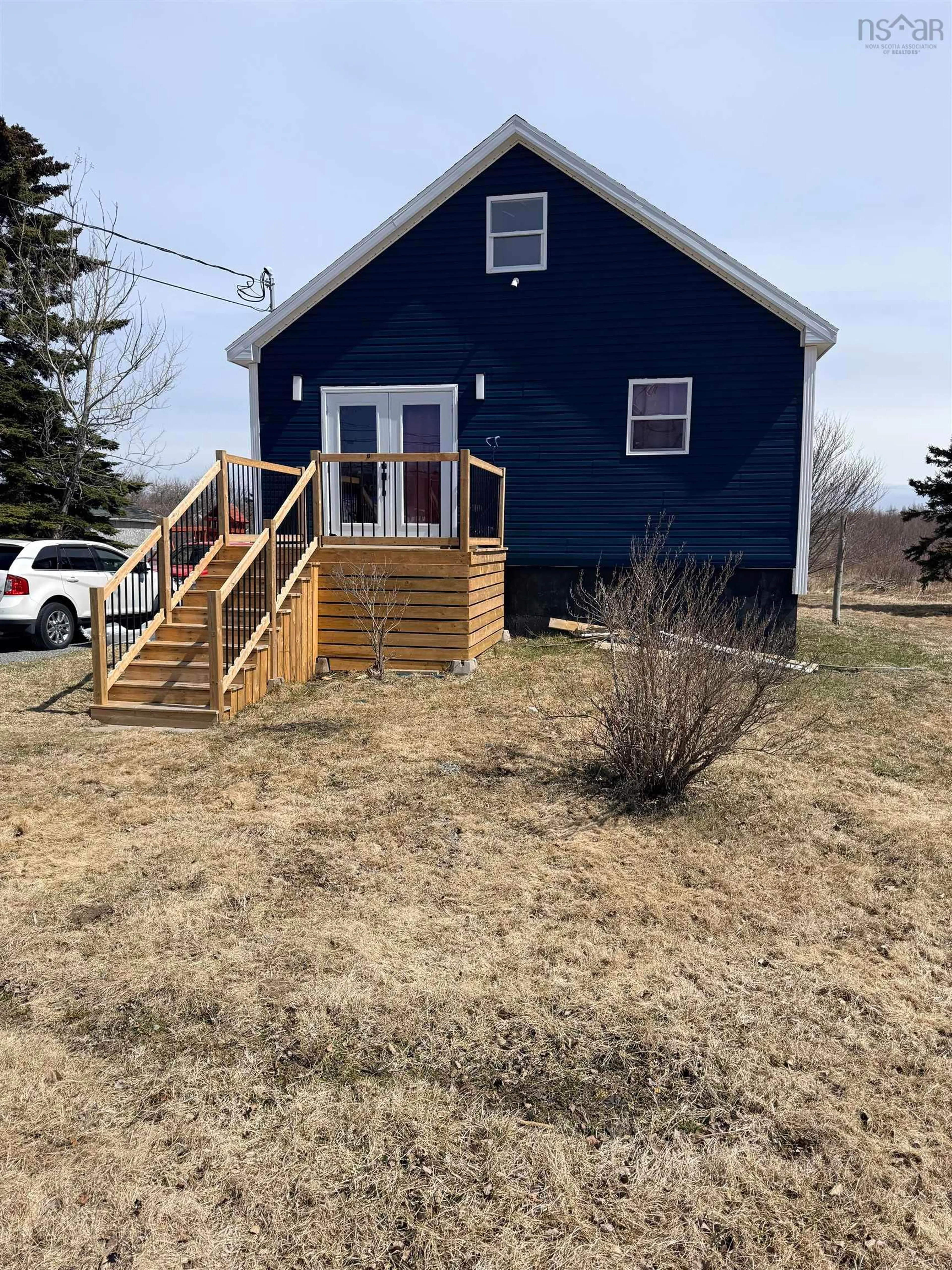 A pic from outside/outdoor area/front of a property/back of a property/a pic from drone, unknown for 2335 Birch Grove Road Rd, Tower Road Nova Scotia B1B 1X4