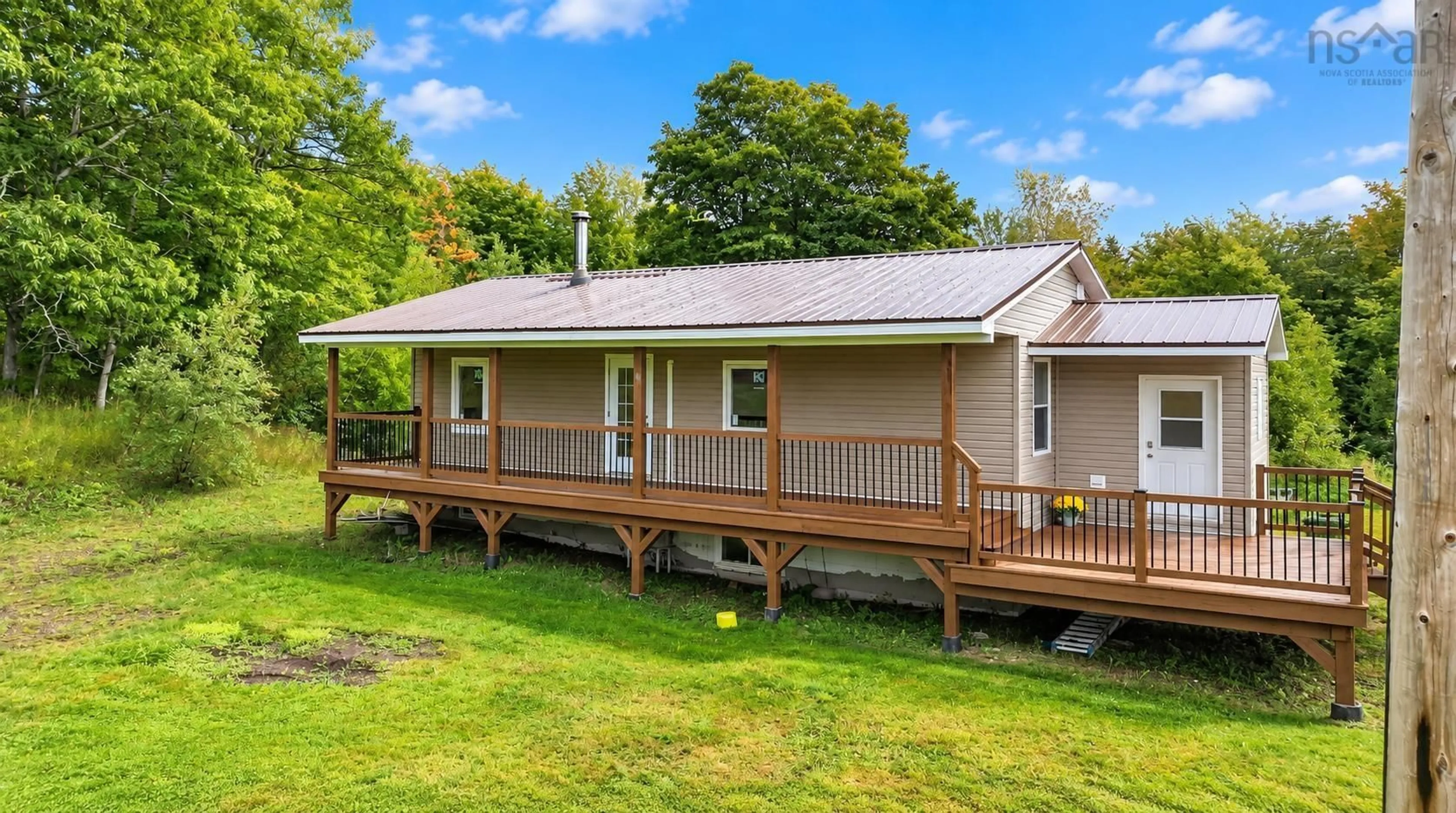 A pic from outside/outdoor area/front of a property/back of a property/a pic from drone, unknown for 70 Campbell Hill Rd, Campbell Hill Nova Scotia B0K 1R0
