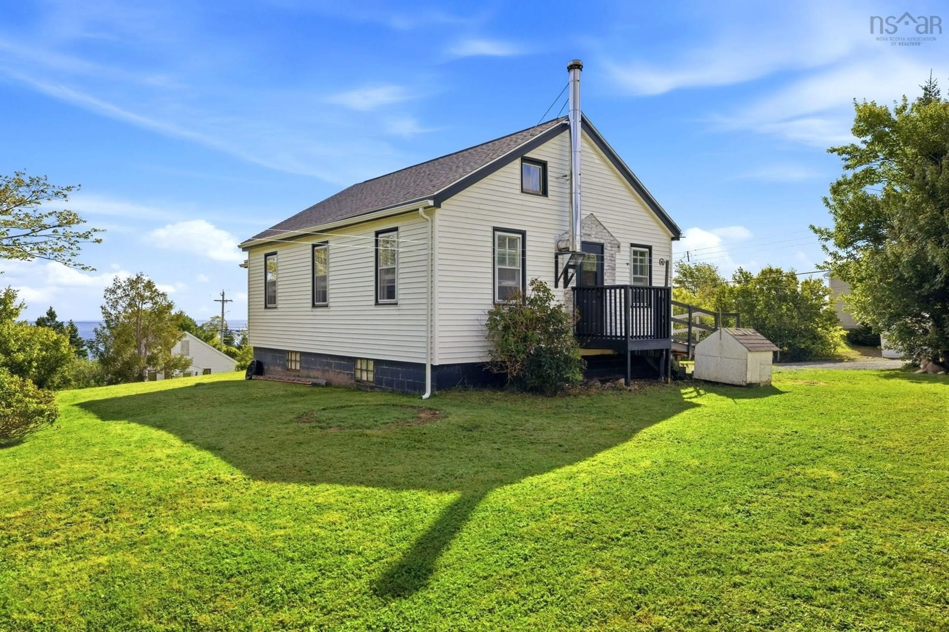 A pic from outside/outdoor area/front of a property/back of a property/a pic from drone, building for 3 Florence Street, Herring Cove Nova Scotia B3V 1J4