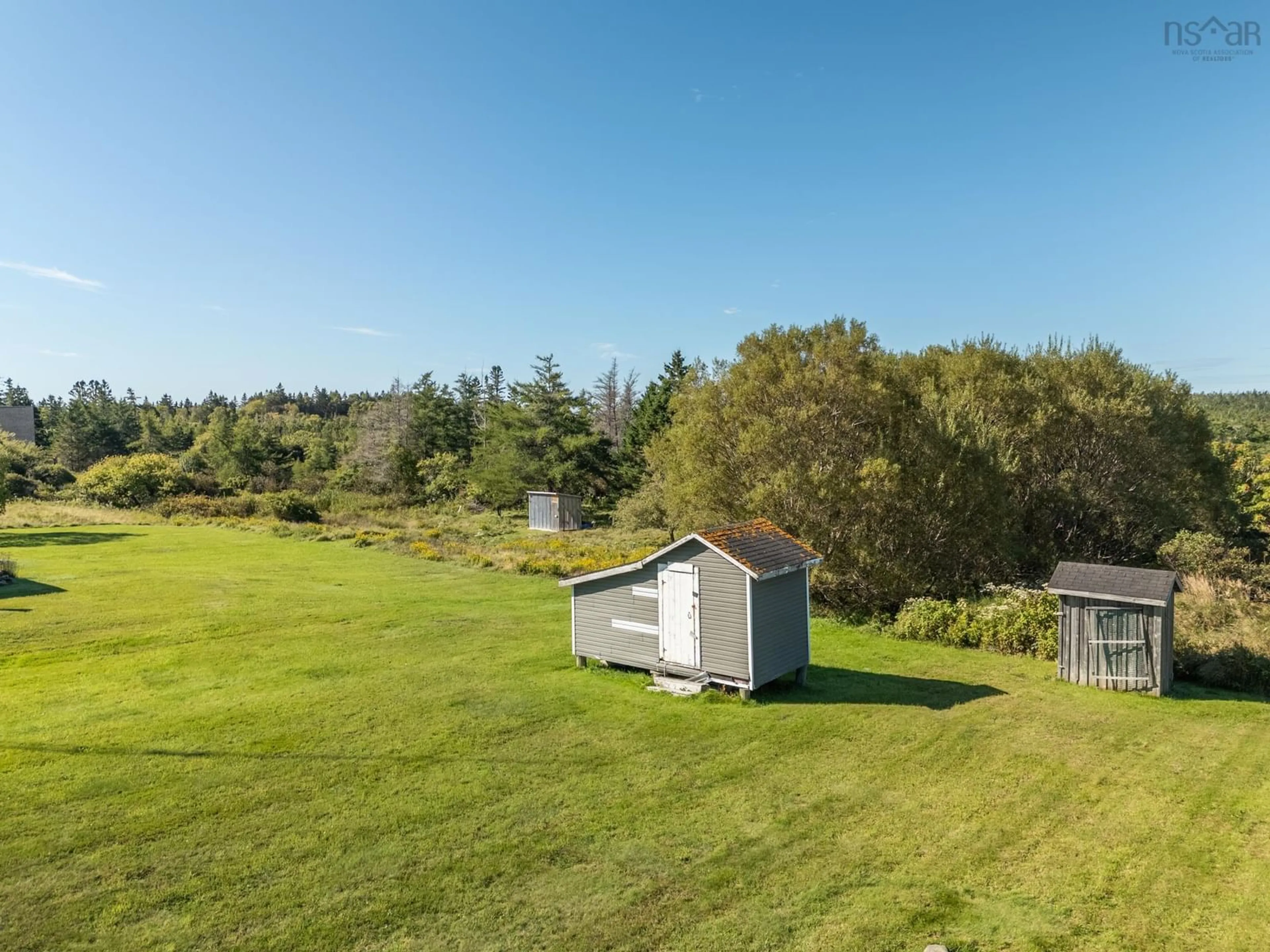 A pic from outside/outdoor area/front of a property/back of a property/a pic from drone, water/lake/river/ocean view for 1435 Main Shore Rd, Sandford Nova Scotia B5A 5K8