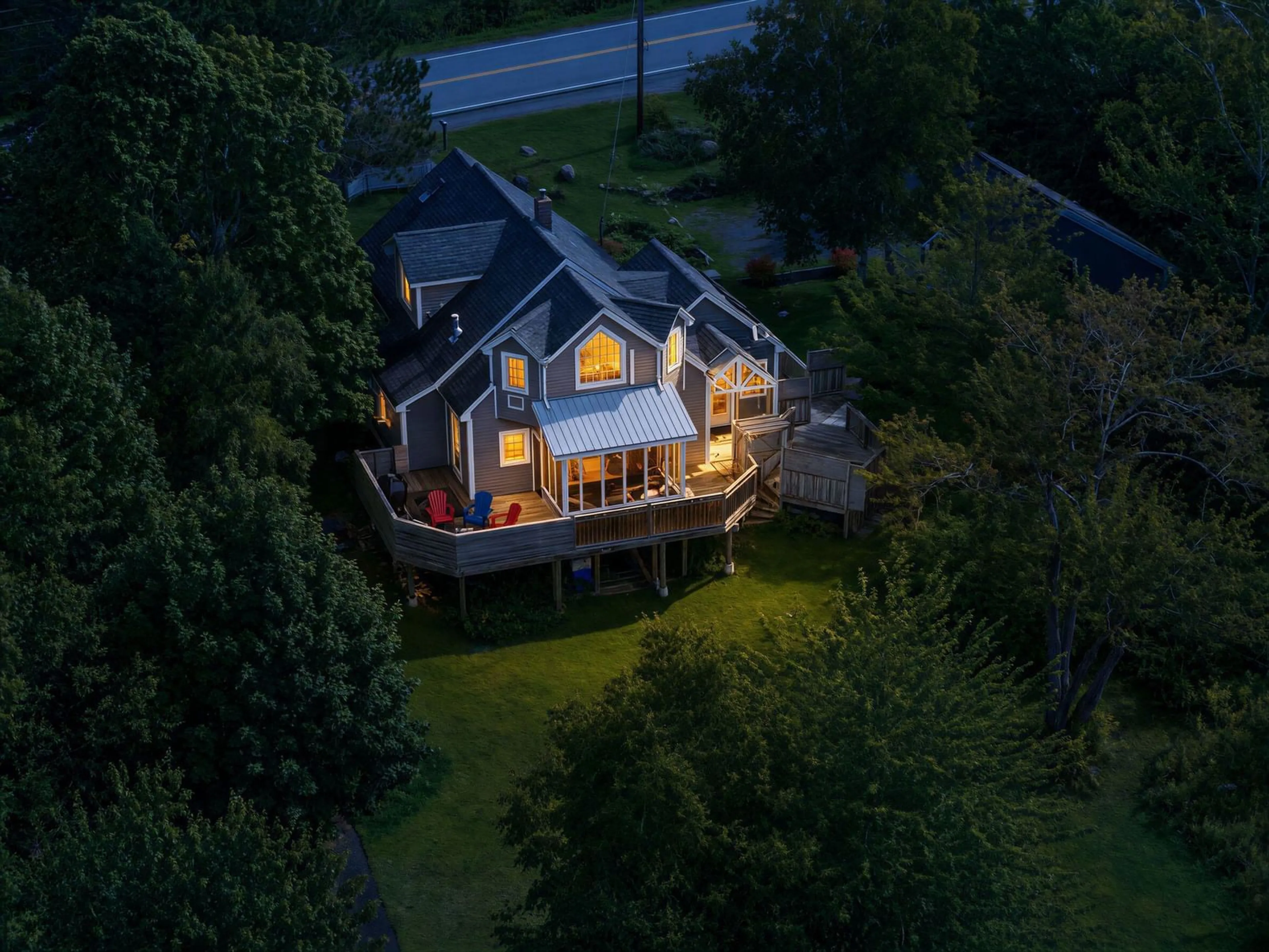 A pic from outside/outdoor area/front of a property/back of a property/a pic from drone, unknown for 11278 Peggys Cove Rd, Seabright Nova Scotia B3Z 3B1
