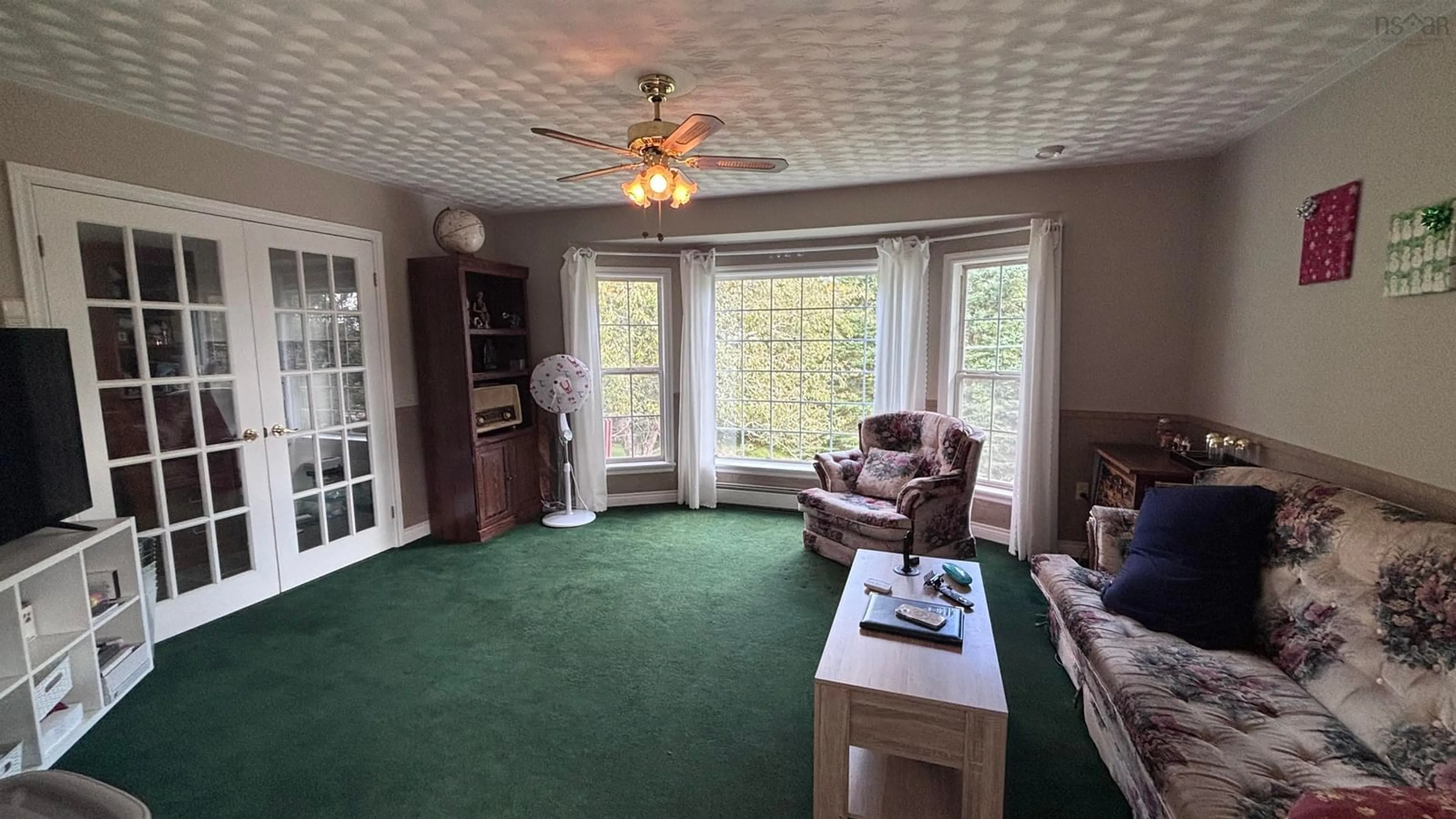 Living room with furniture, unknown for 684 West North River Rd, North River Nova Scotia B6L 6X7