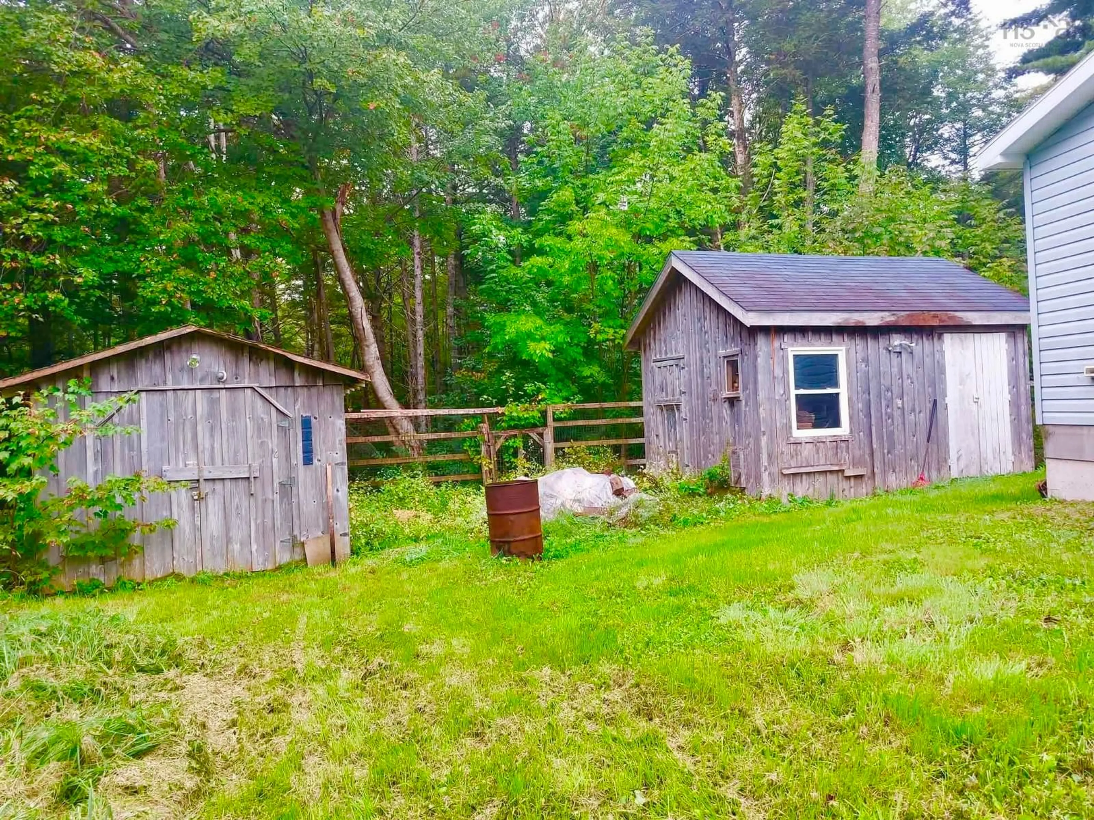 Shed for 4313 Medway River Rd, Bangs Falls Nova Scotia B0T 1E0